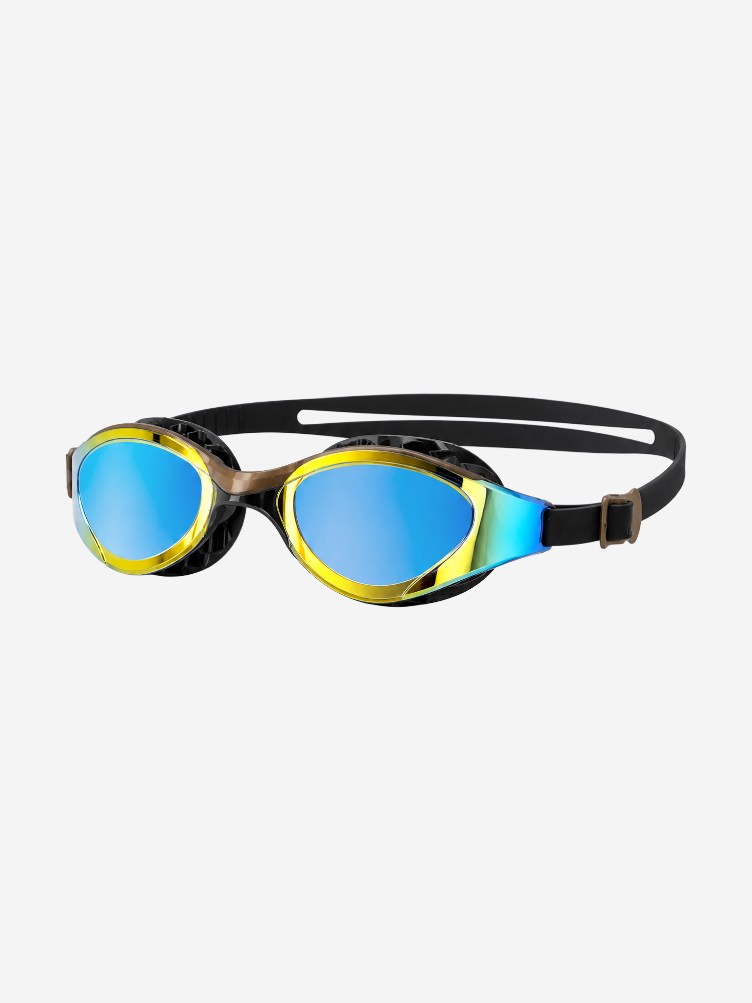 Очки для плавания Mad Wave Hydro flex rainbow, Черный