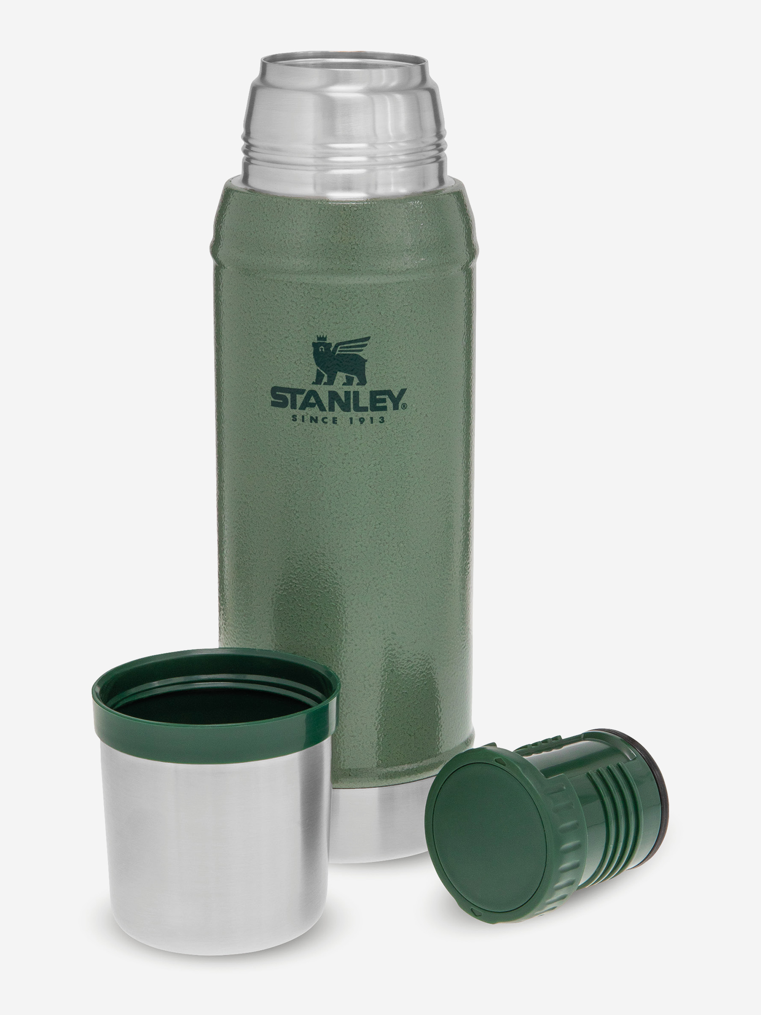 

Термос для напитков Stanley Classic, 750 мл, зеленый, Зеленый