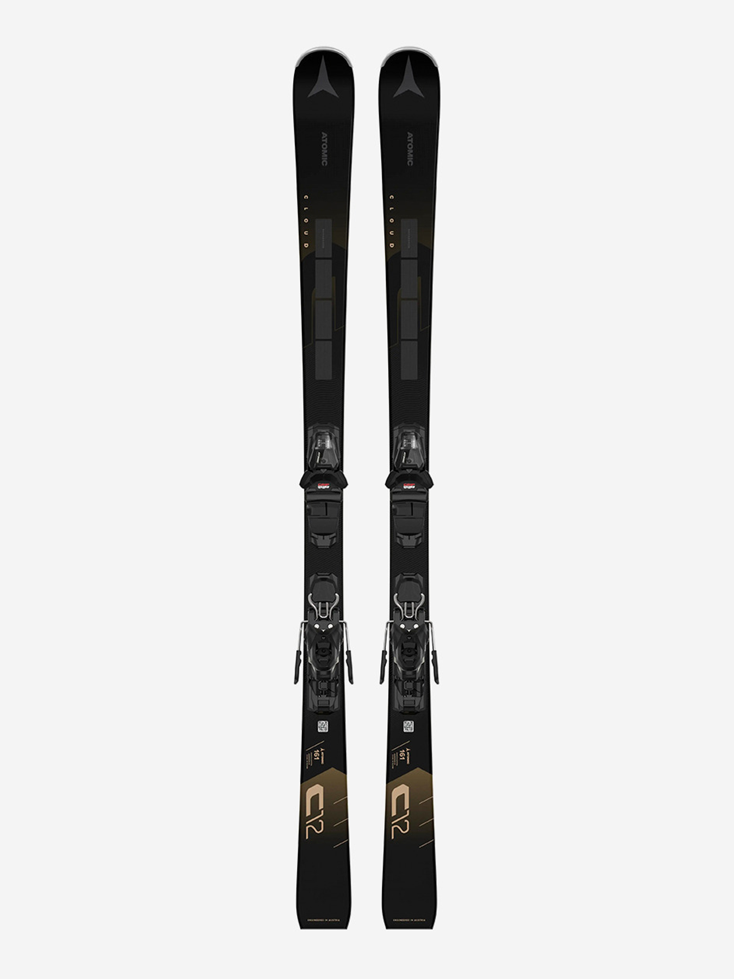 

Горные лыжи с креплениями Atomic Cloud C12 RVSK C + M 10 GW 23/24, Черный