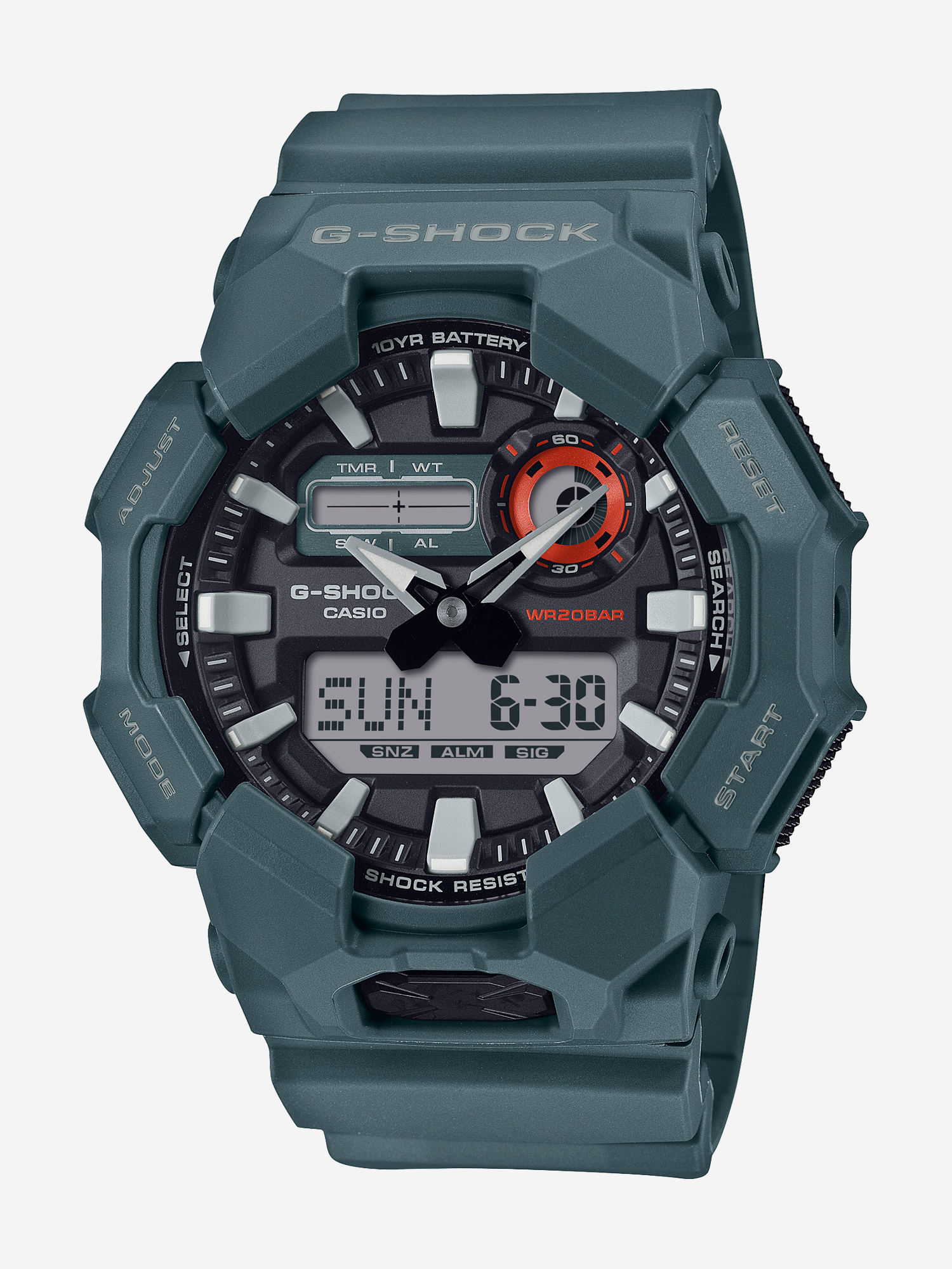 

Наручные часы Casio G-Shock GA-010-2A, Серый