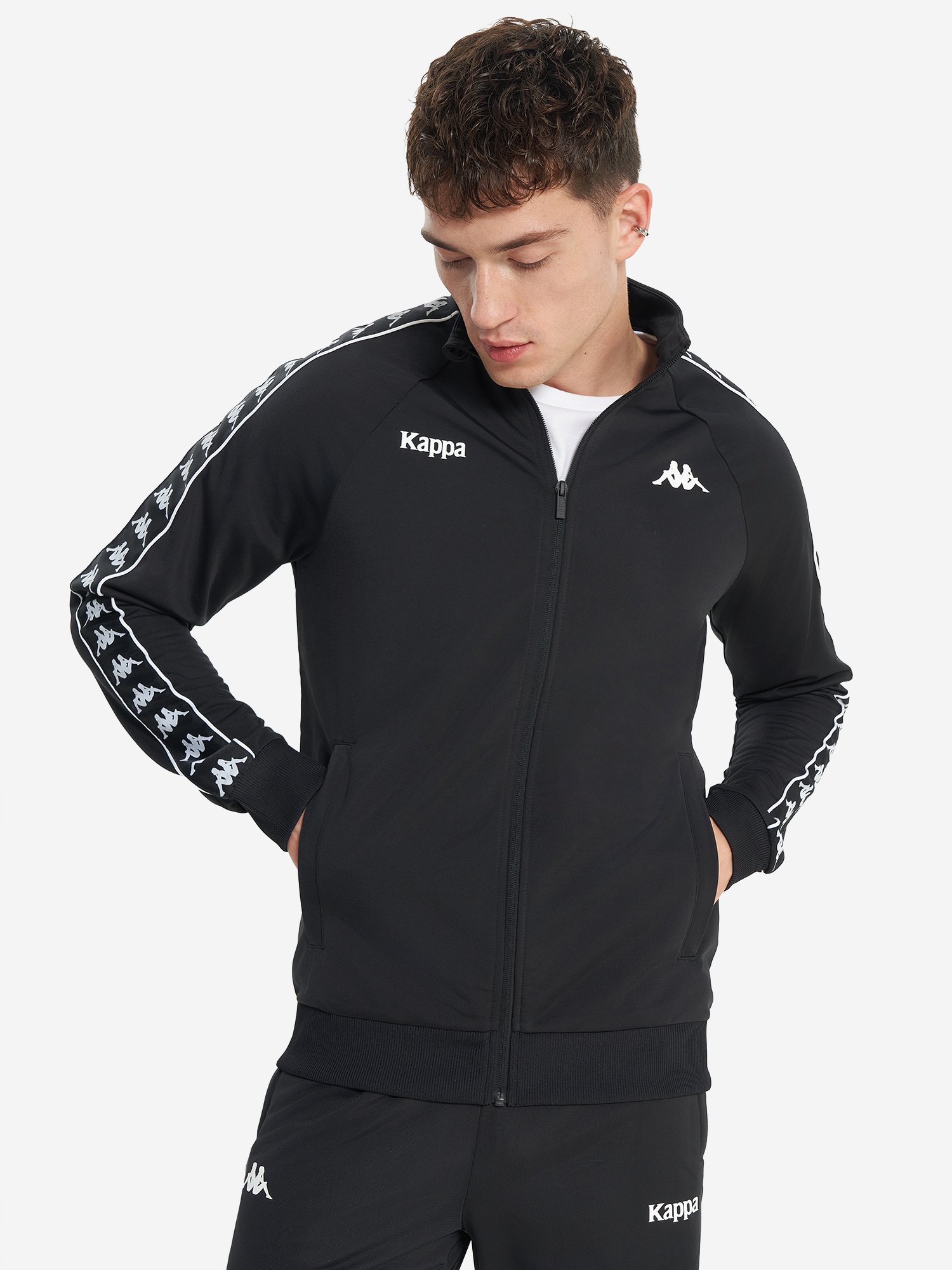 

Толстовка мужская Kappa Banda d’Origini, Черный