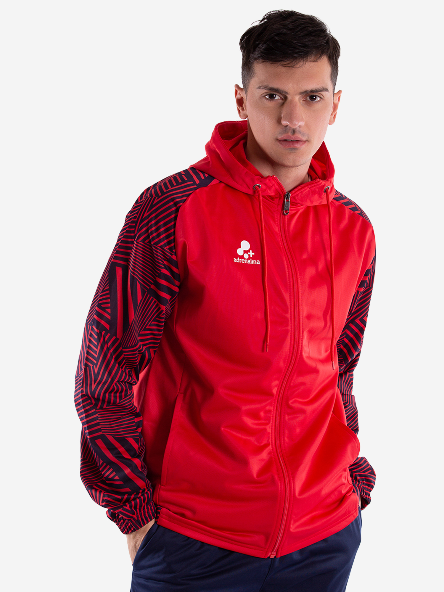 Изображение товара Толстовка мужская +adrenalina JASON, Красный/синий