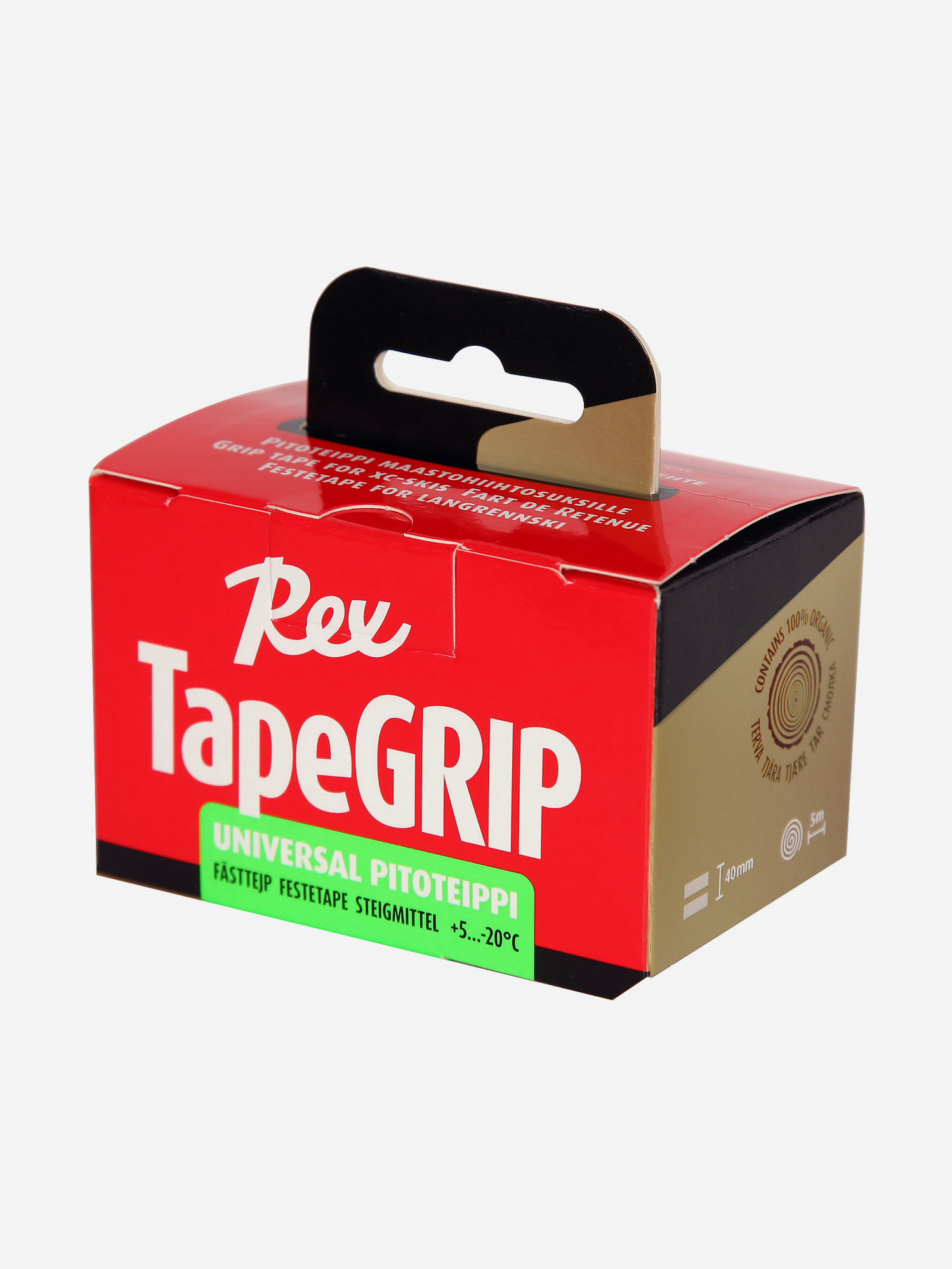 

Держащая лента Rex 93 Tape Grip Universal, 40 мм х 5 м, Красный