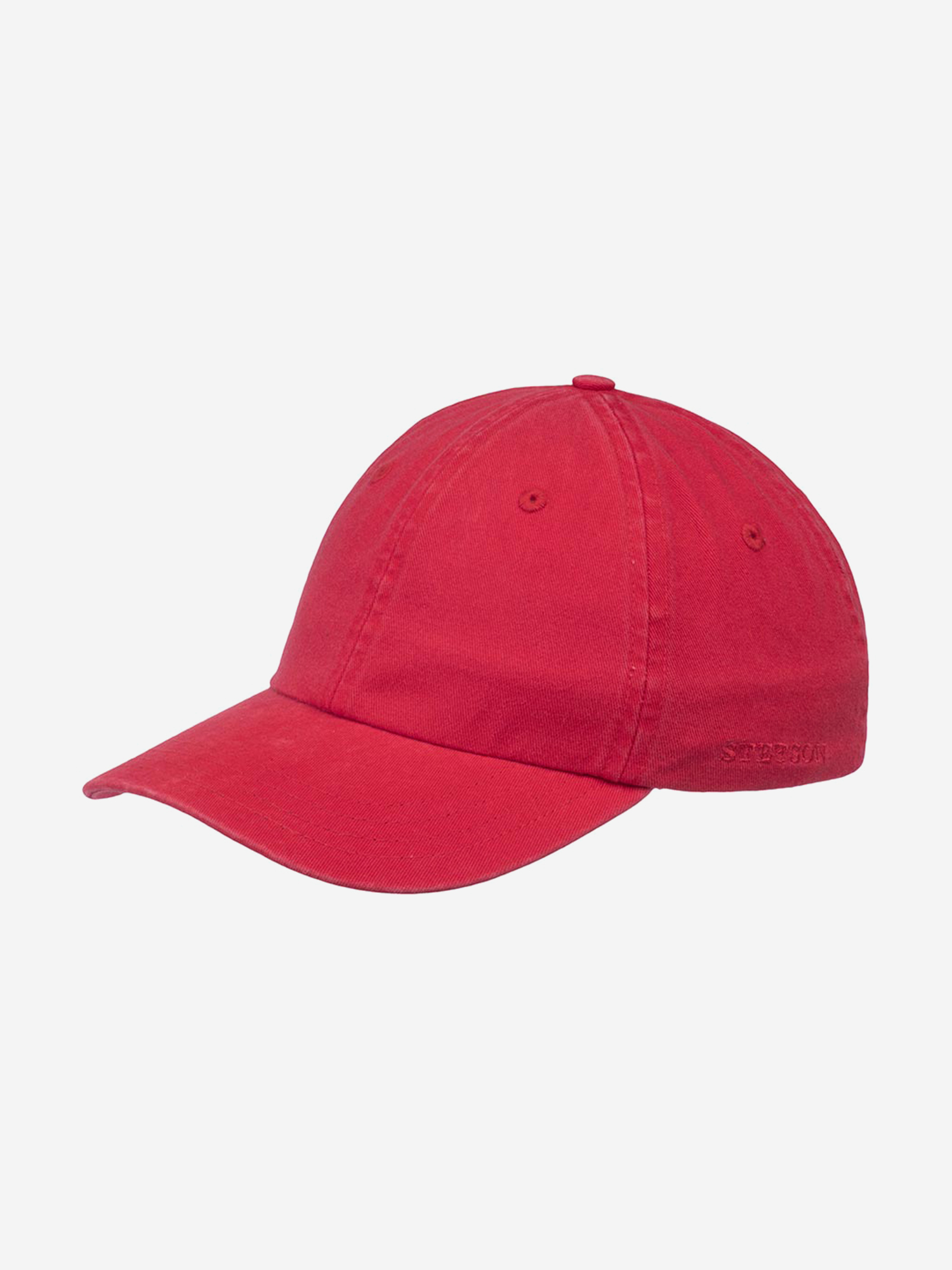 Бейсболка STETSON 7711101 BASEBALL CAP COTTON (красный), Красный