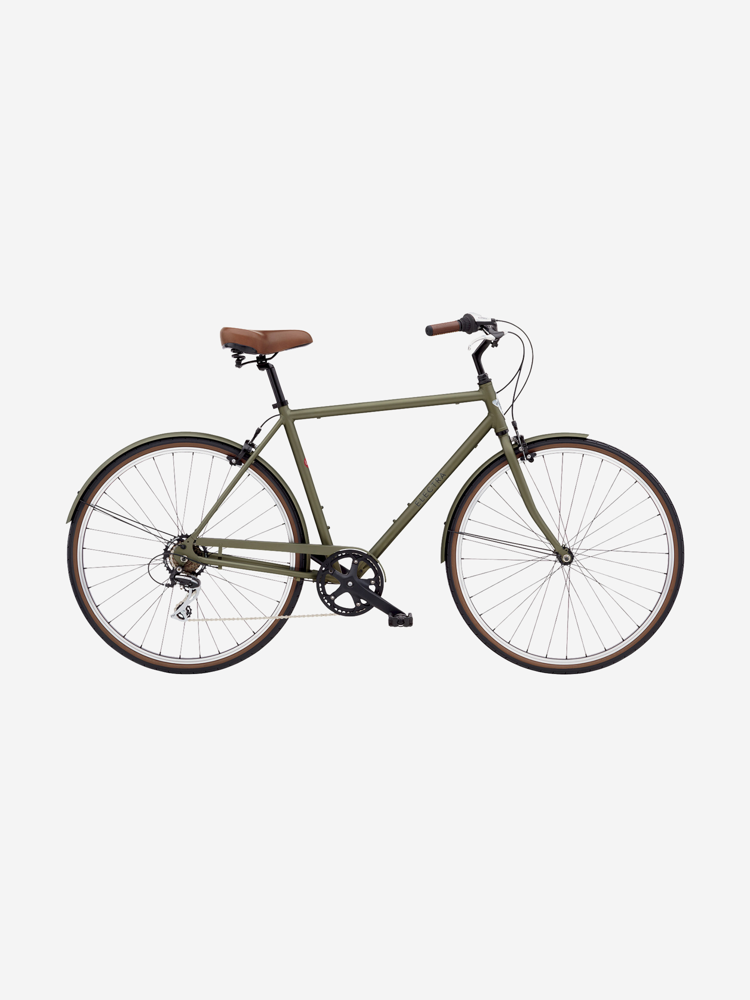 

Велосипед ELECTRA Loft 7D Step Over Matte Khaki, Зеленый