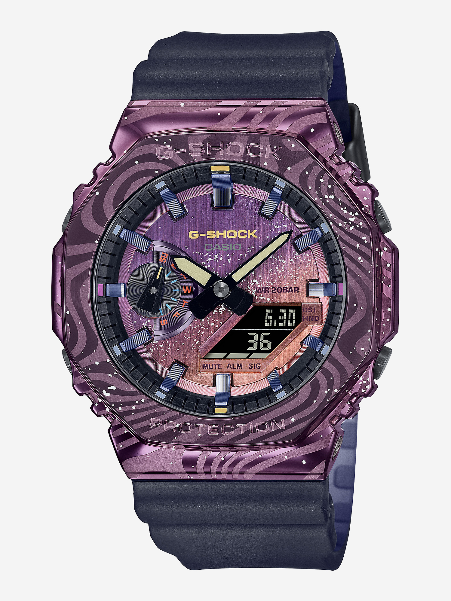 

Наручные часы Casio G-Shock GM-2100MWG-1A, Фиолетовый