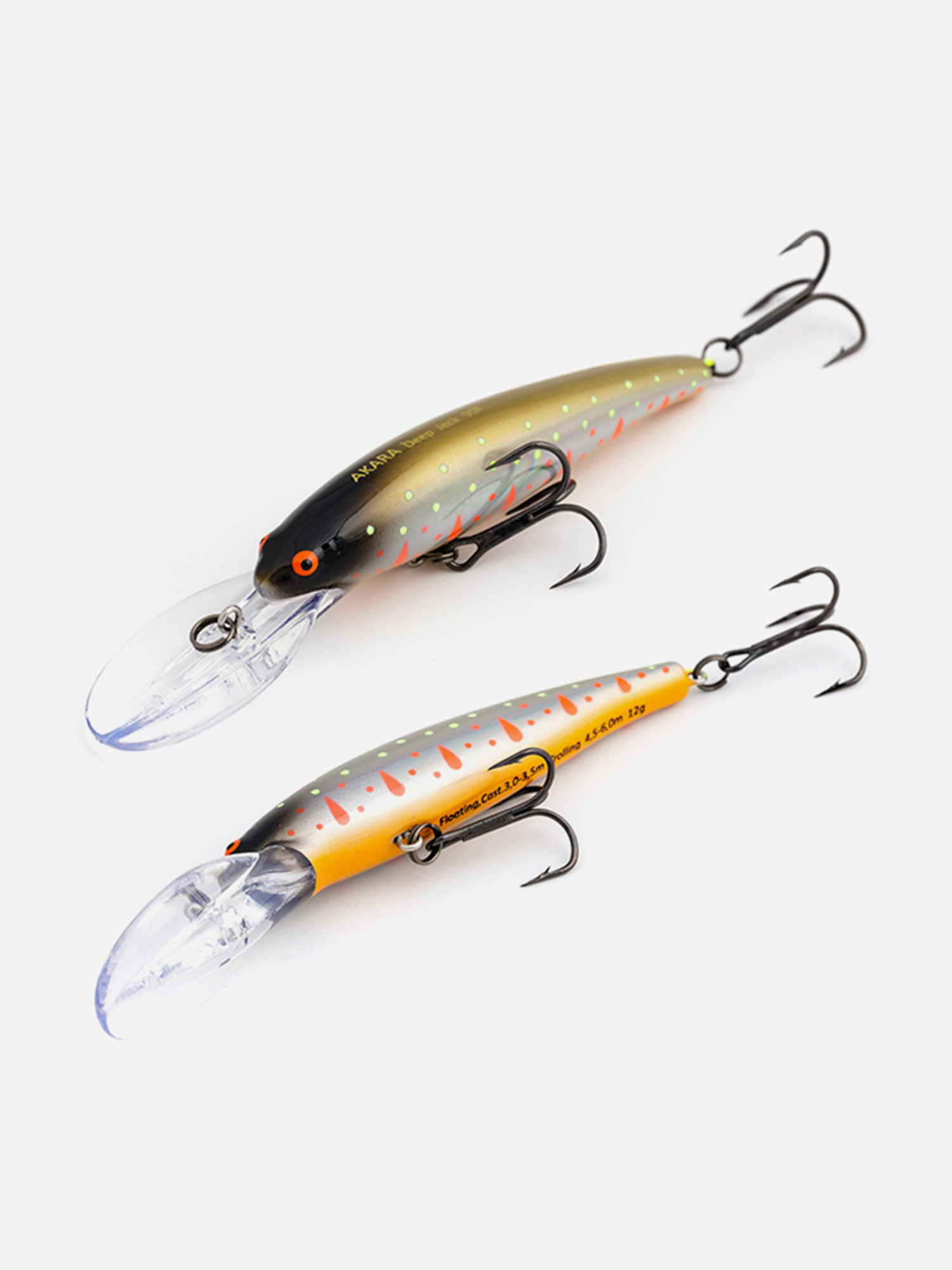 

Воблер Akara Deep Jeck 90F 12 гр. (3/7 oz 3,5 in) A110, Мультицвет
