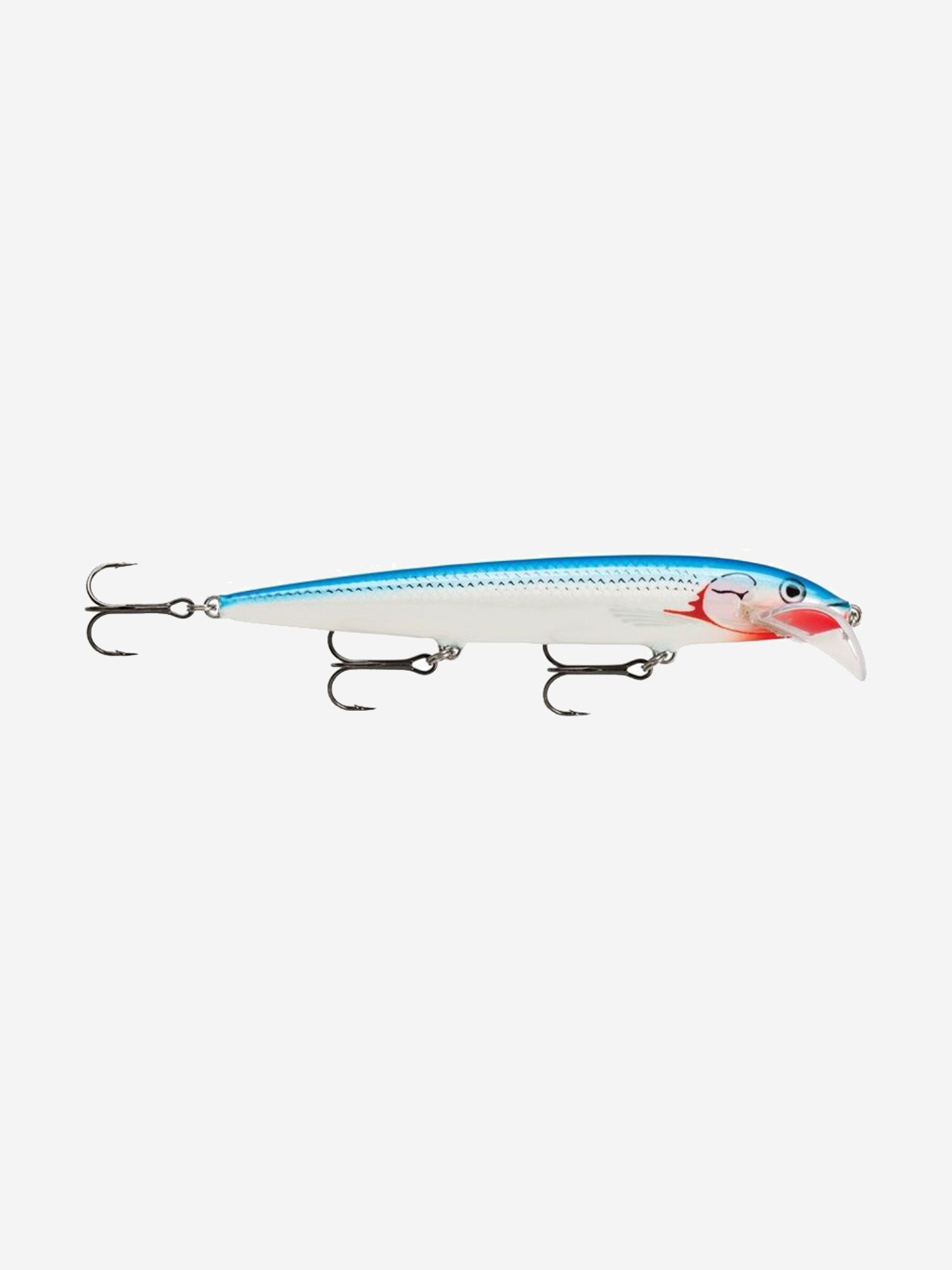 

Воблер для рыбалки RAPALA Scatter Rap Husky 13, 13см, 12гр, цвет BSH, плавающий, Голубой