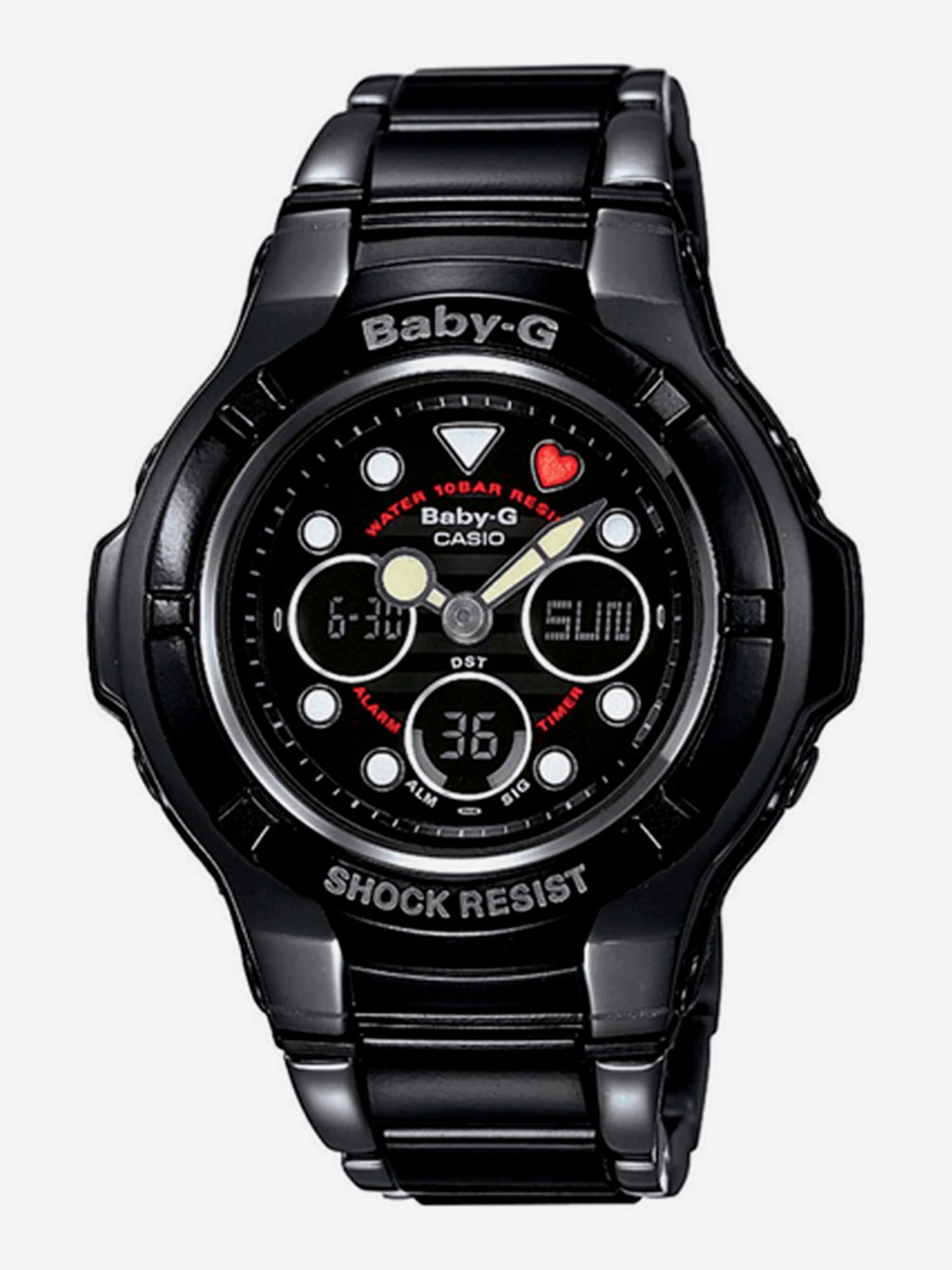 

Спортивные часы CASIO BGA-124-1A, Черный