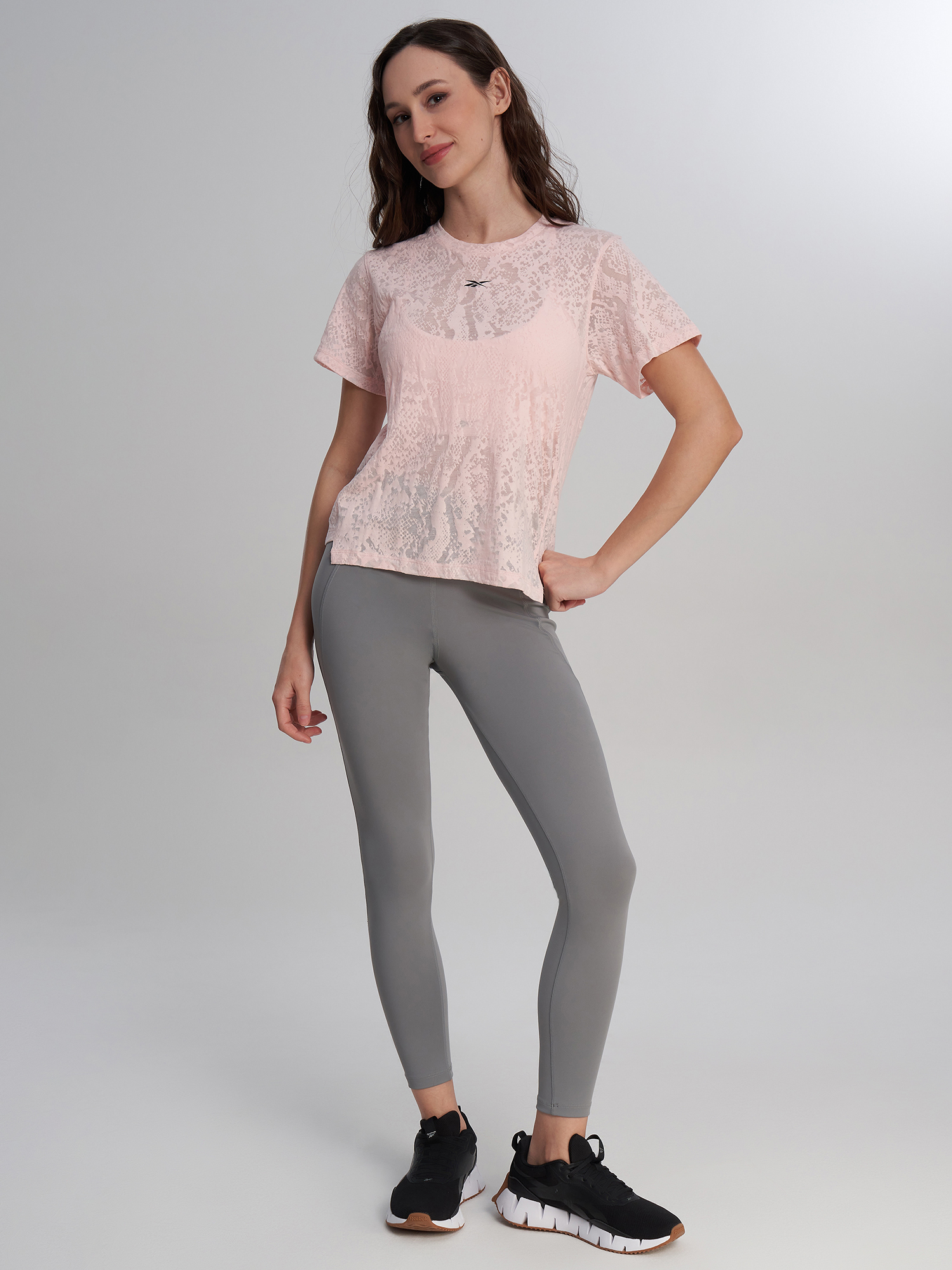 Футболка женская Reebok Lux, Розовый 5