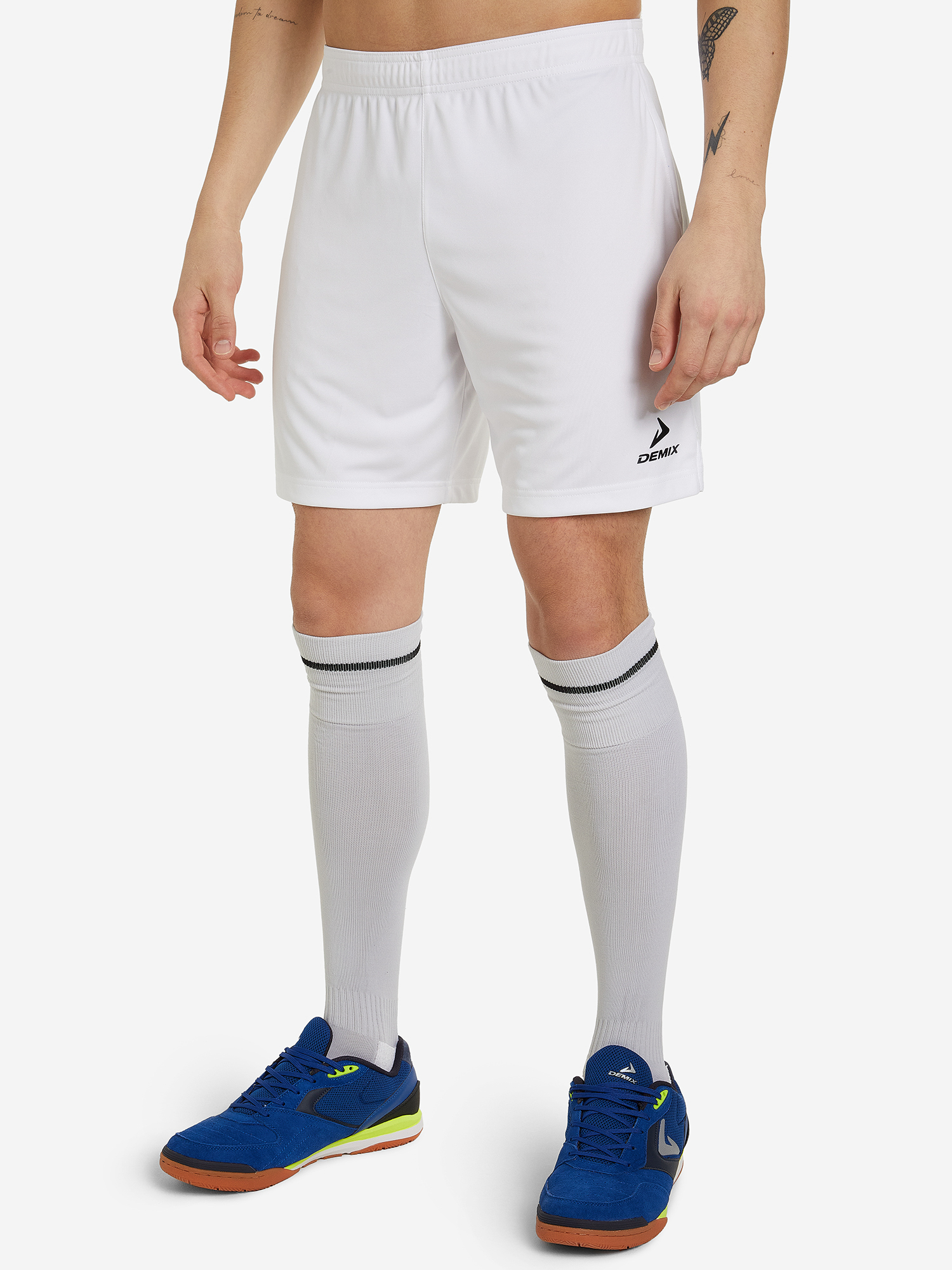 Изображение товара Мужские футбольные шорты Demix Legacy с отведением влаги, прямой крой
