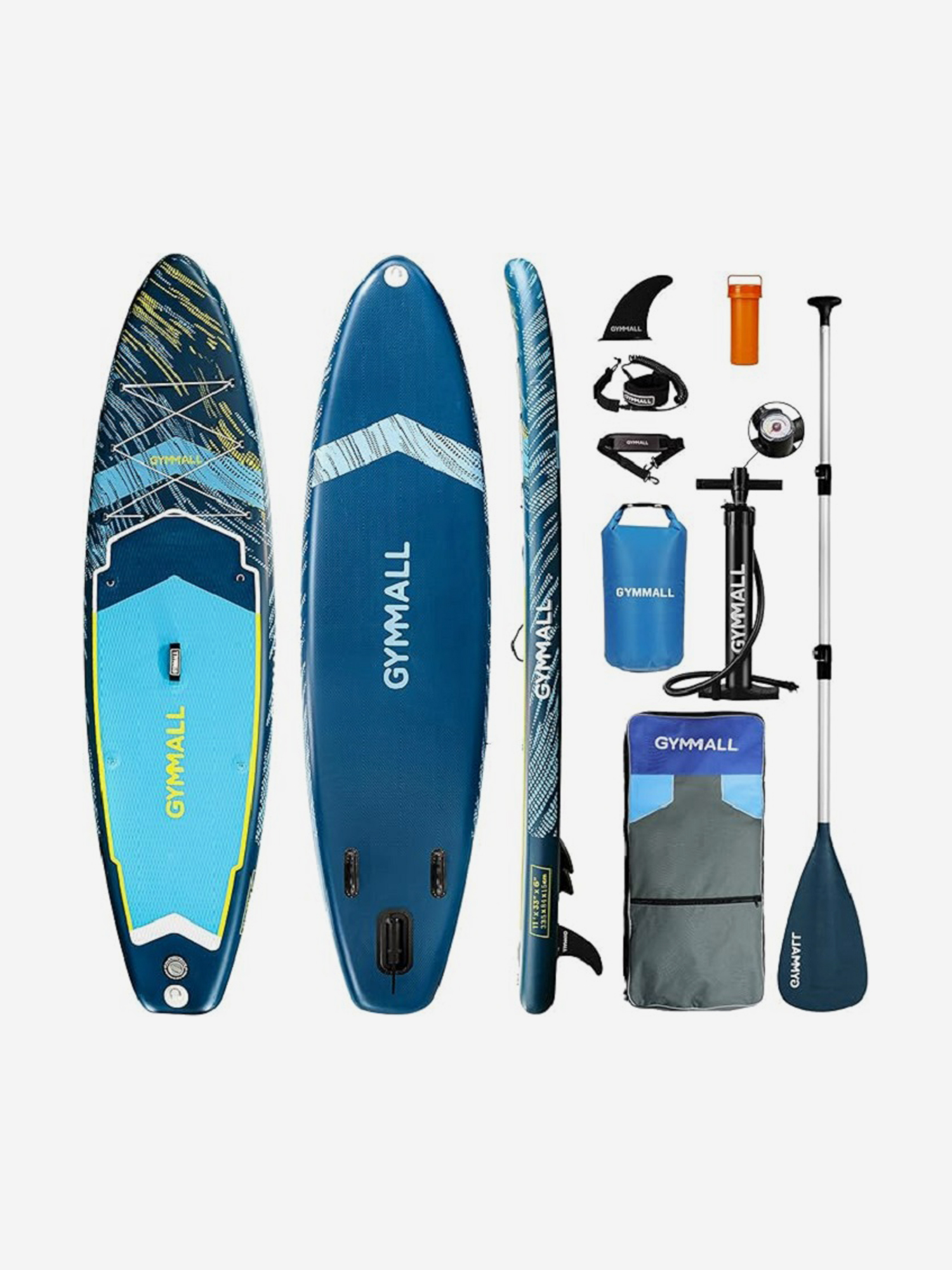 

Надувная доска SUP-Board GYMMALL' 11, Оранжевый