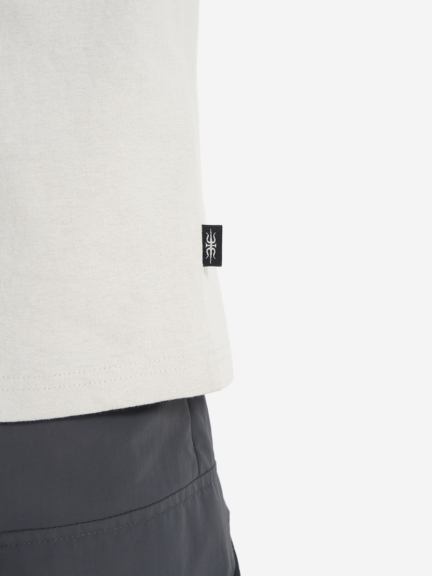 фото Футболка мужская оверсайз quiksilver mercury chrome lightning, белый