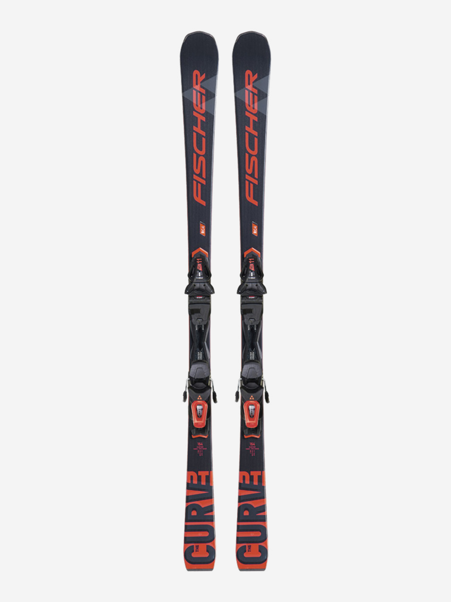 

Горные лыжи с креплениями Fischer The Curv DTI AR + RS 11 PR 22/23, Черный