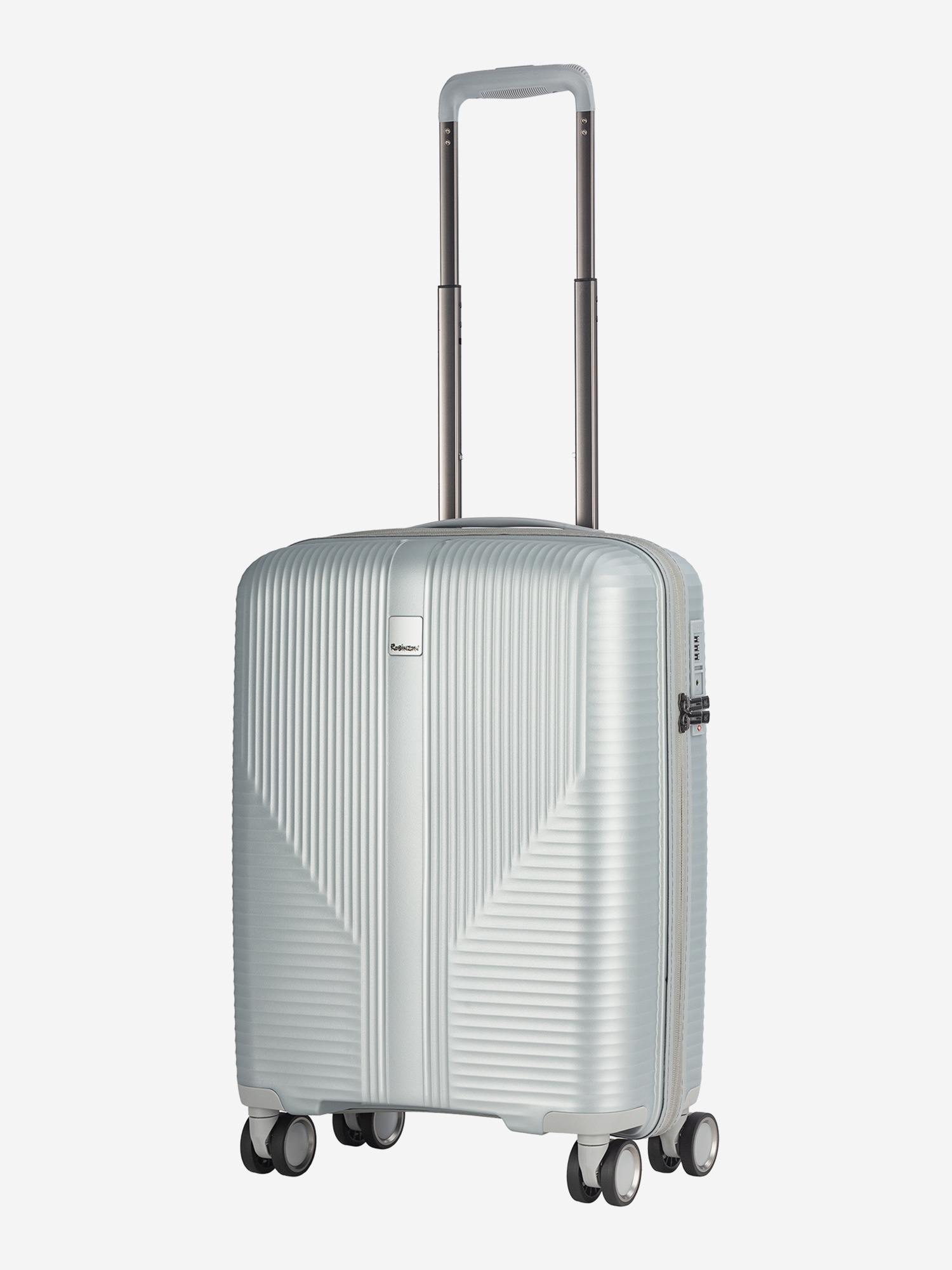 Изображение товара Чемодан Robinzon TAHITI S серебристый металлик, 35 л