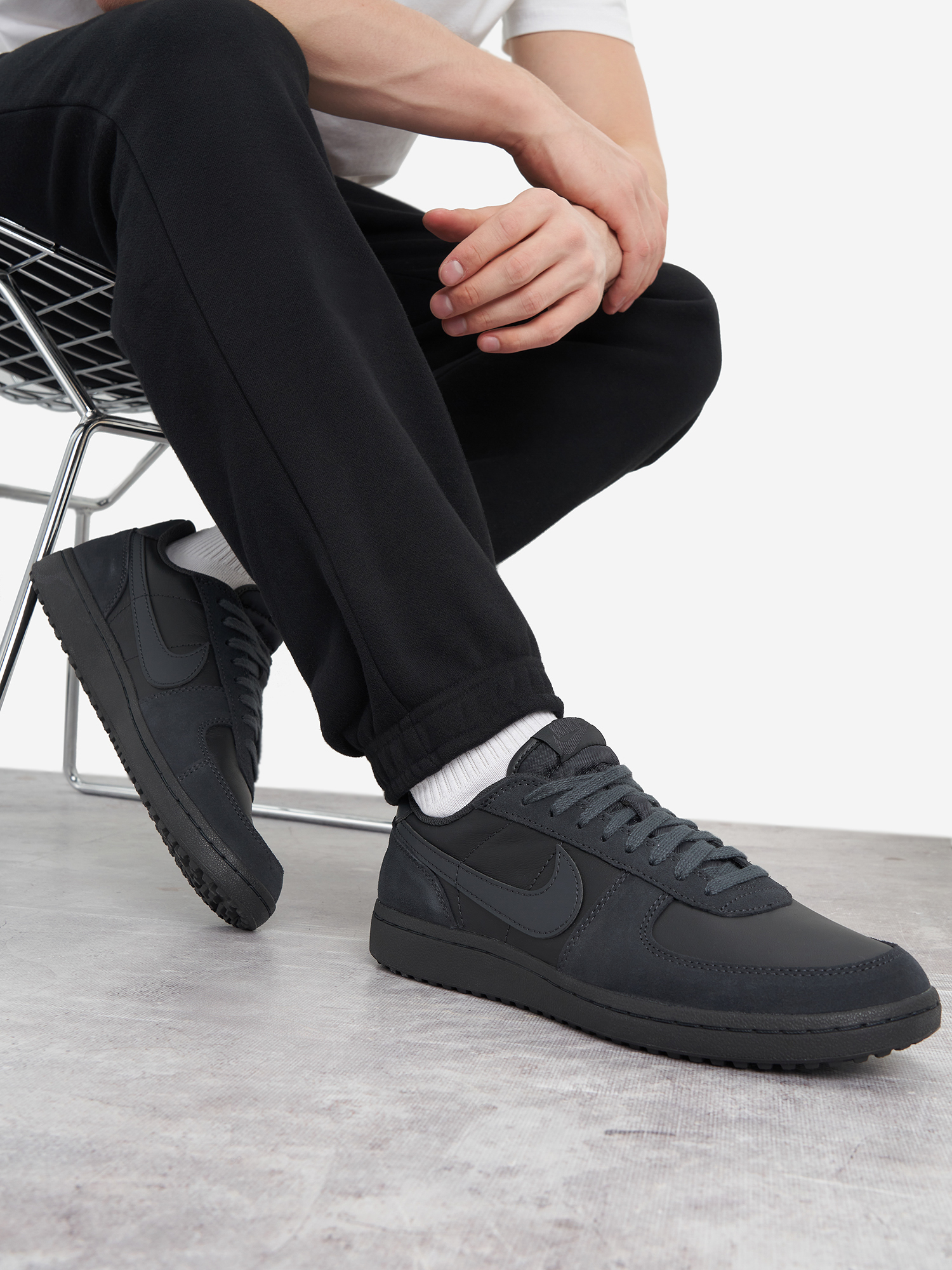 

Кеды мужские Nike Field General L&S, Черный