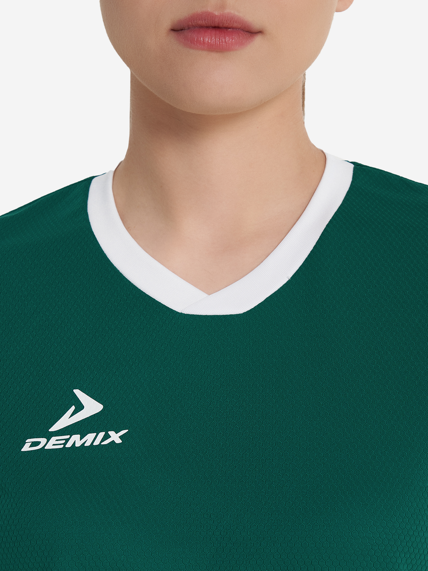 фото Футболка женская demix pace, зеленый