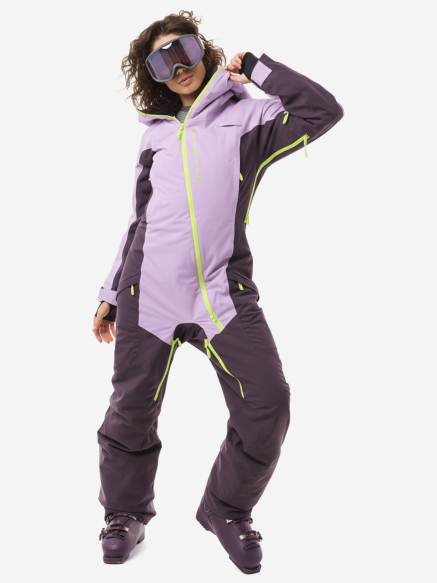 Изображение товара Комбинезон Dragonfly Gravity 2.0 2025 утепленный сноубордический и горнолыжный, Фиолетовый
