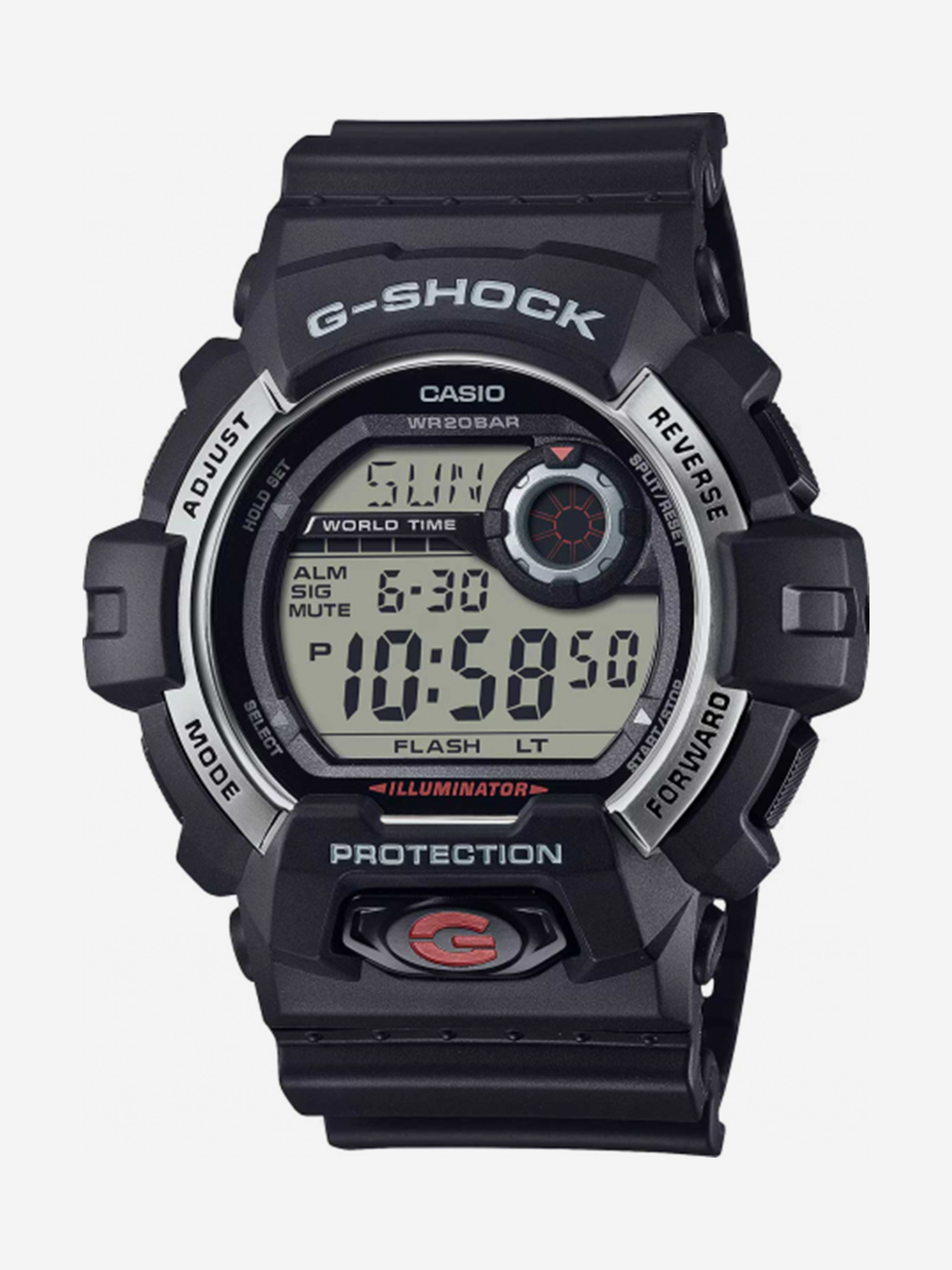 

Спортивные часы Casio G-8900S-1E, Черный