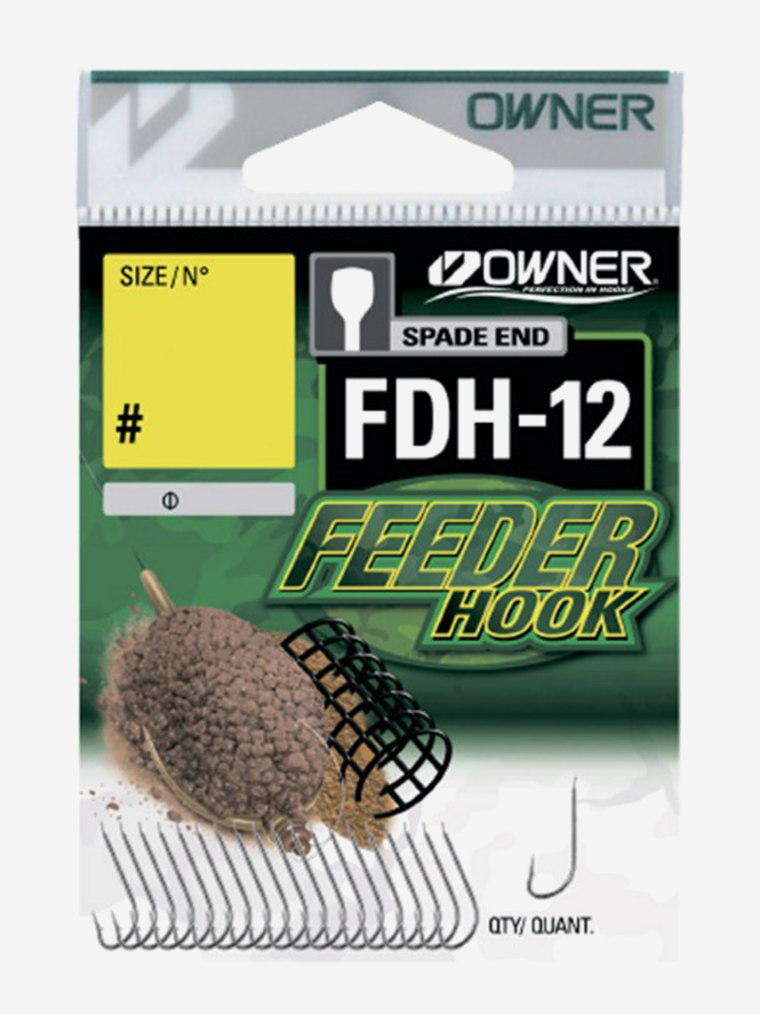 Изображение товара Крючки OWNER Feeder Hook FDH-12 №14 белые для фидерной рыбалки Изображение товара Крючки OWNER Feeder Hook FDH-12 №14 белые для фидерной рыбалки