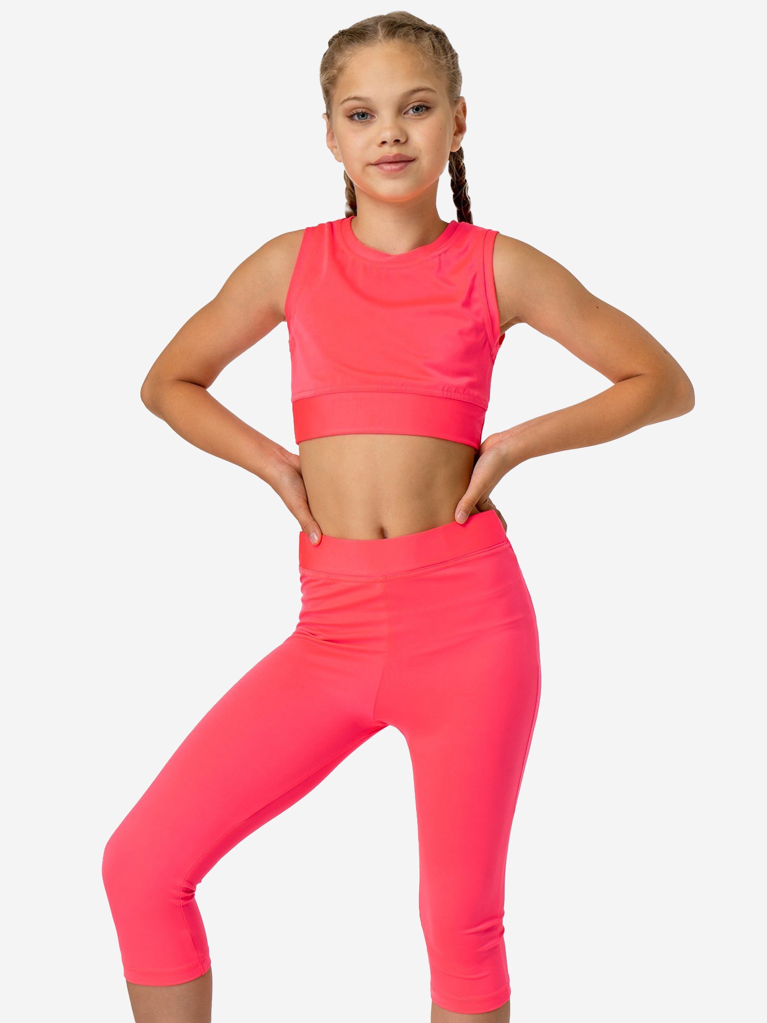 

Костюм для девочек с бриджами Bonito kids, Розовый