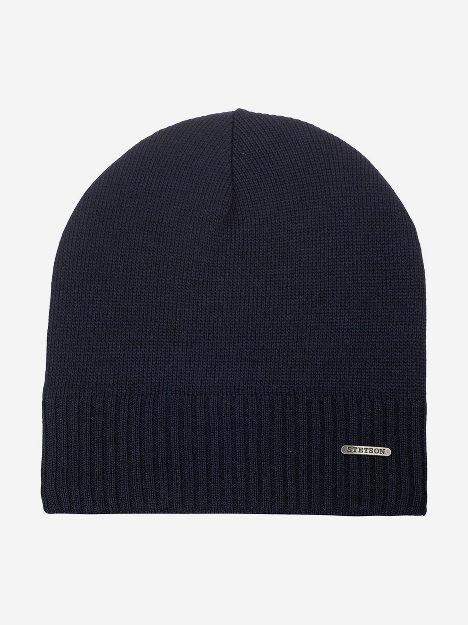 

Шапка без отворота STETSON 8599338 OVERSIZED MERINO (синий), Синий