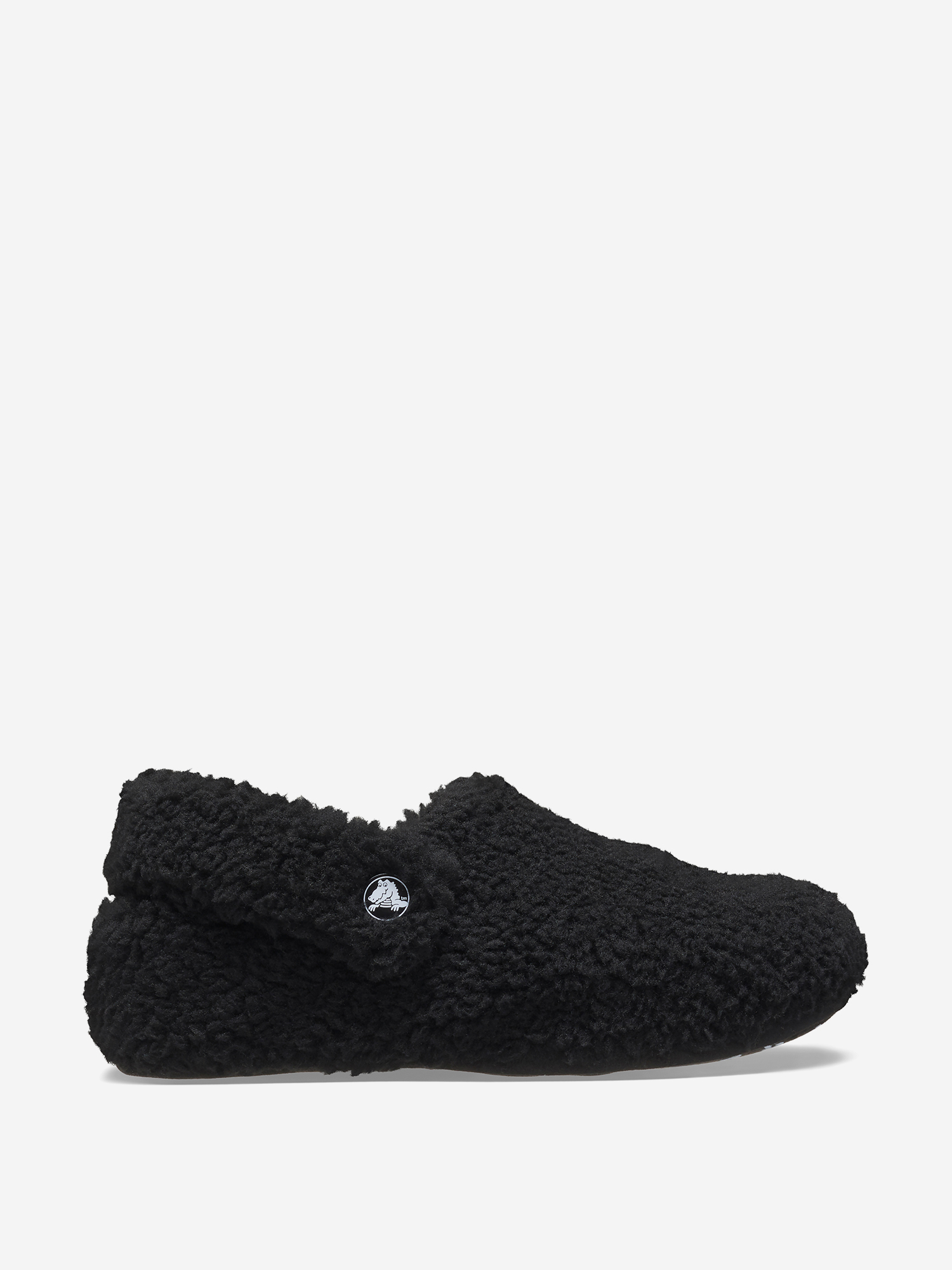 Сабо утепленные детские Crocs Classic Cozzzy Slipper K, Черный