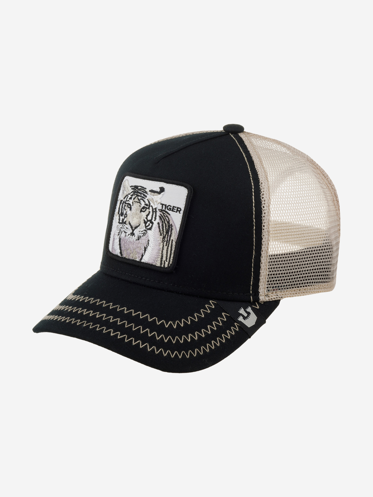 Изображение товара Бейсболка с сеточкой GOORIN BROTHERS 101-0392 черный/бежевый