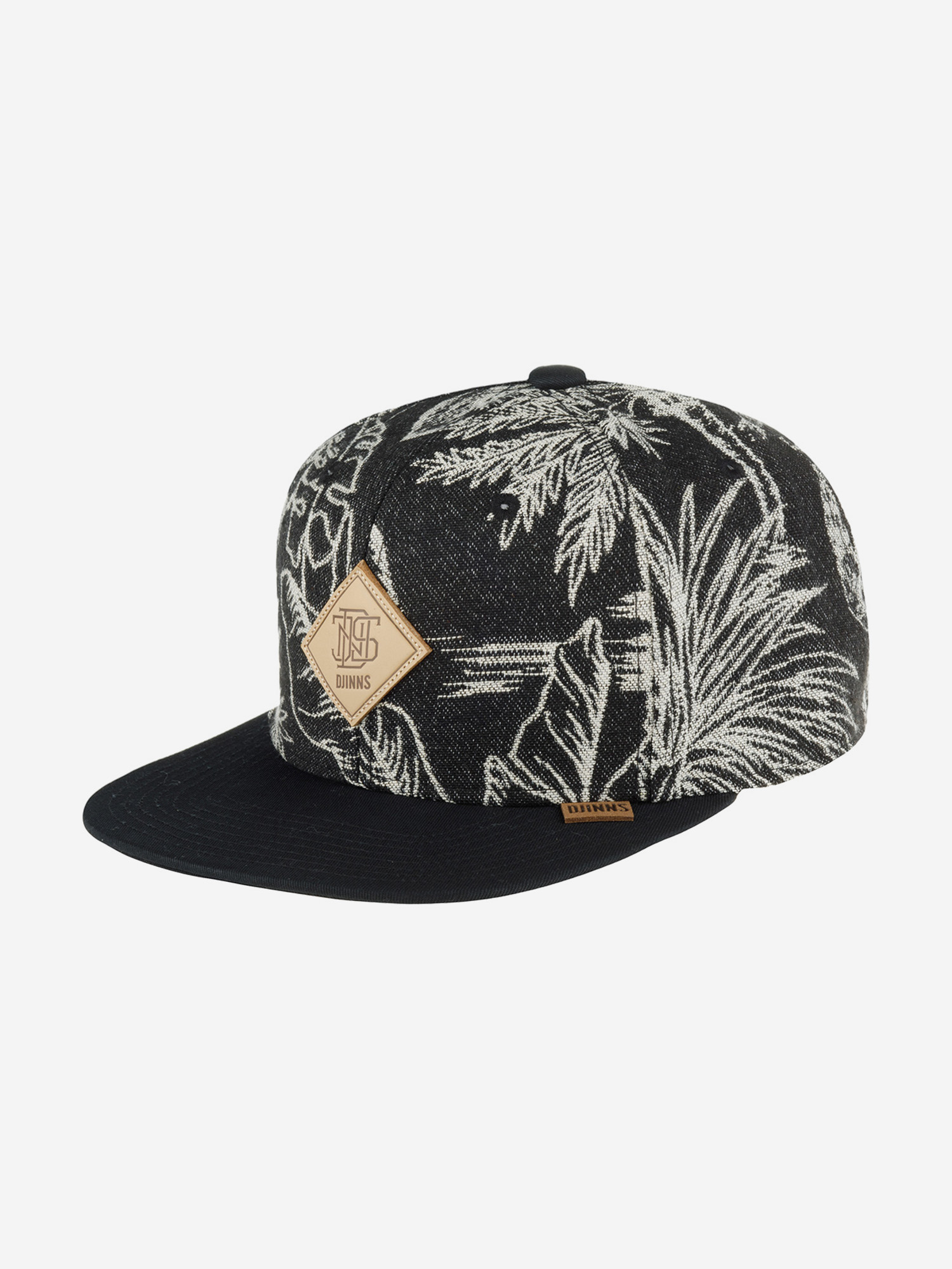 

Бейсболка с прямым козырьком DJINNS 6P SB Aloha Couch (черный), Черный