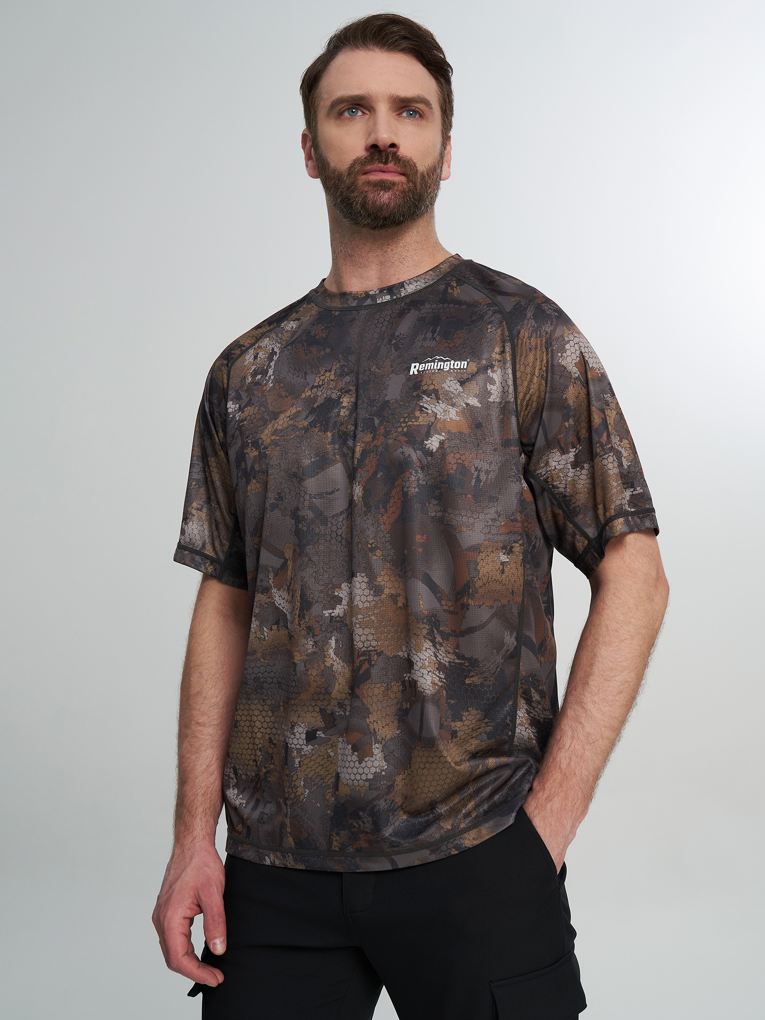 

Футболка мужская Remington Moisture Removal, Коричневый