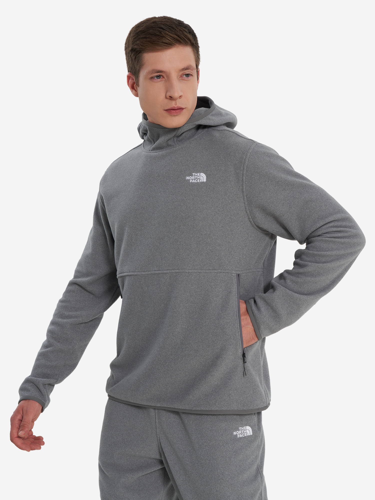 

Худи мужское The North Face Glacier, Серый