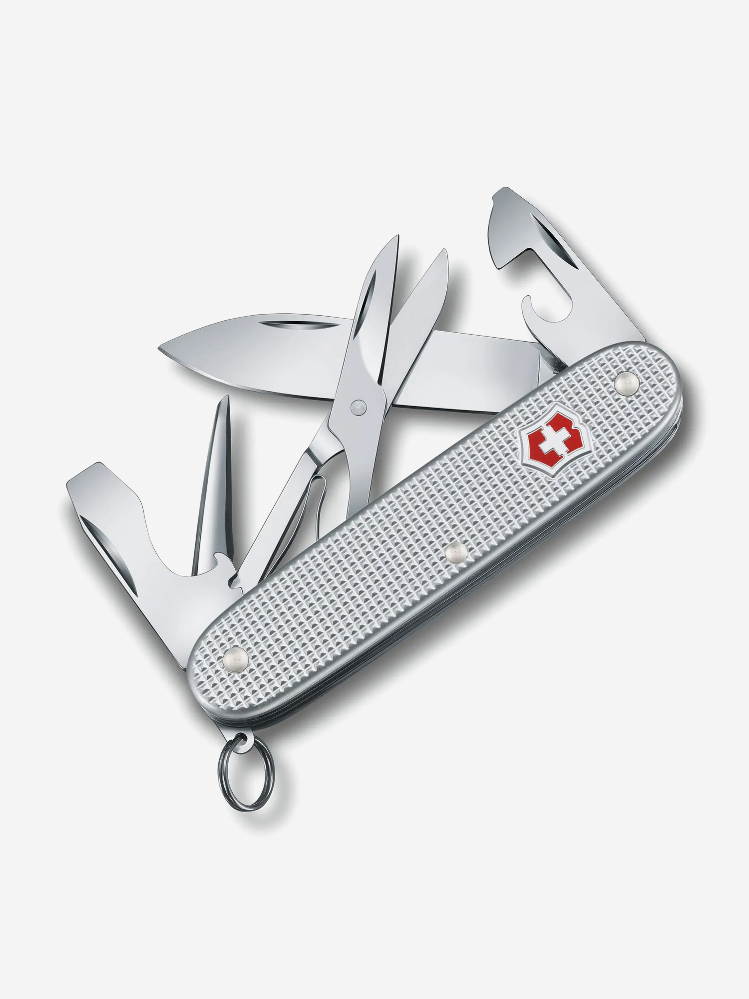 

Нож складной Victorinox Pioneer, 93 мм, 9 функций, Серебряный