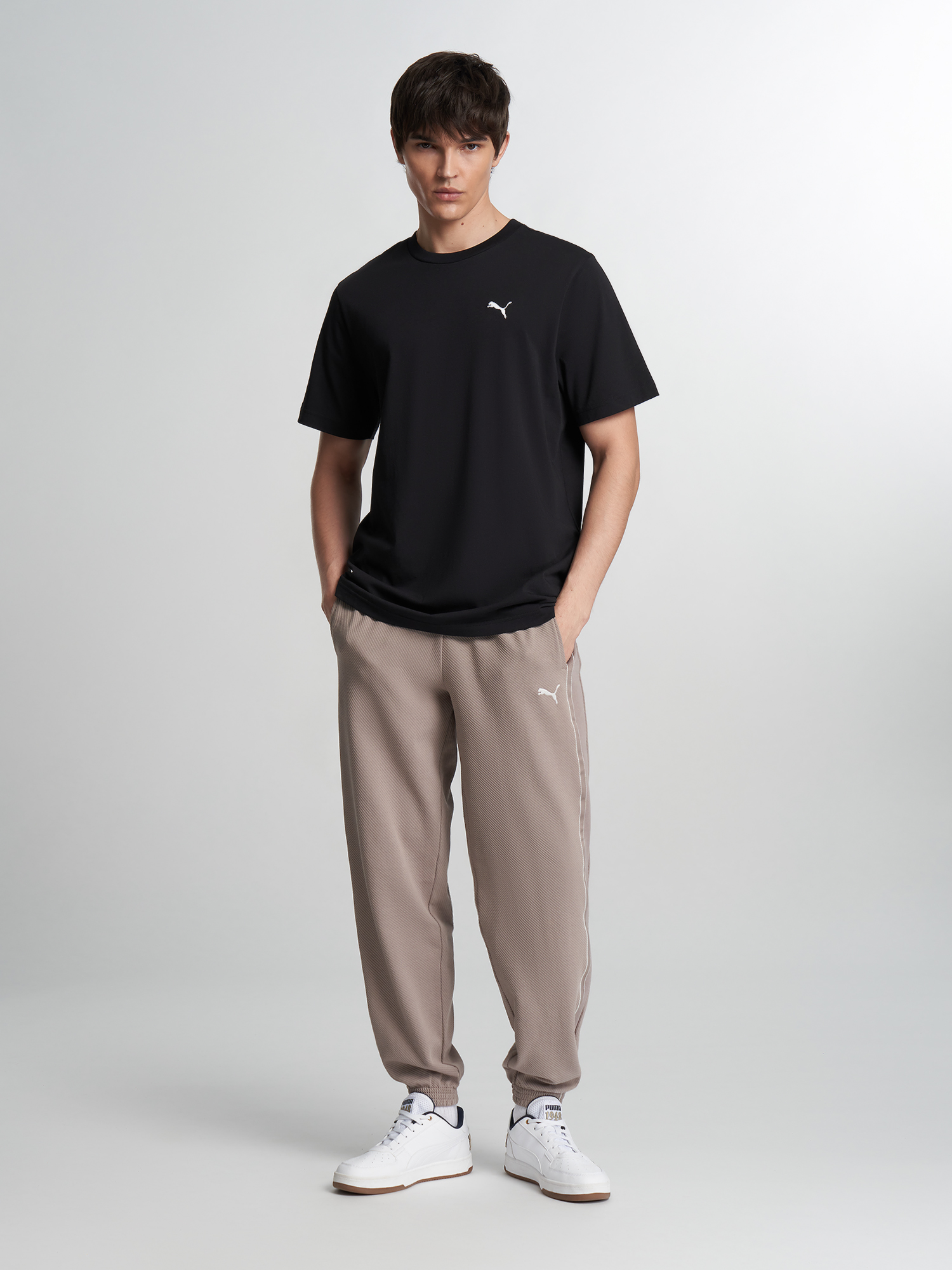Футболка мужская PUMA Essentials Wardrobe, Черный 3