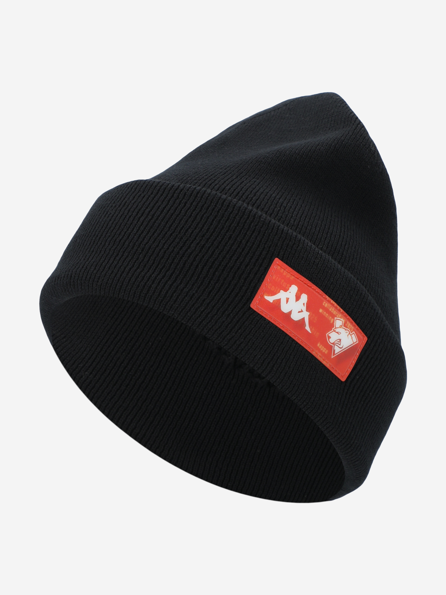 фото Шапка kappa x virtus.pro, черный