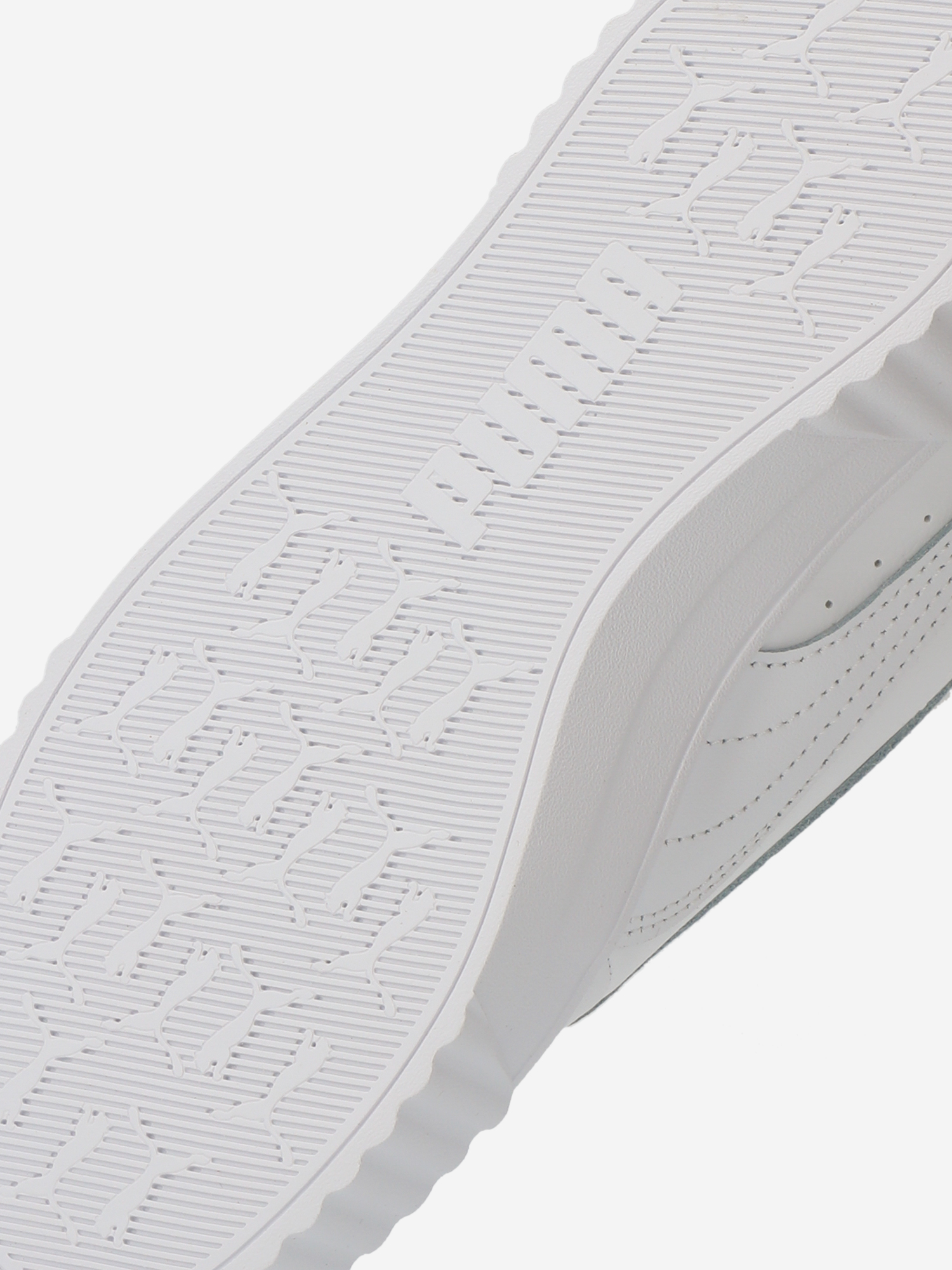 фото Кеды для девочек puma carina 3.0 jr, белый