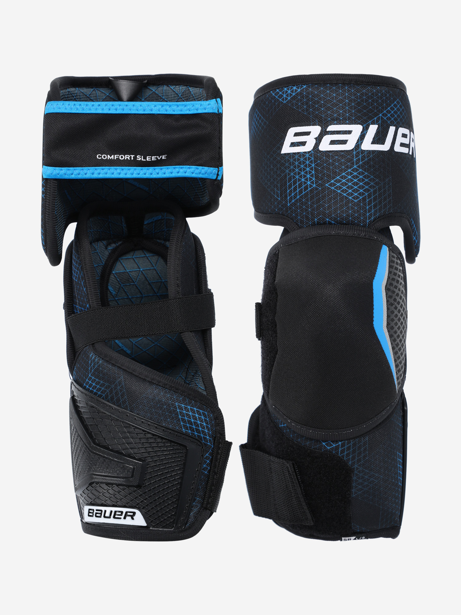 

Налокотники хоккейные Bauer X SR, Синий