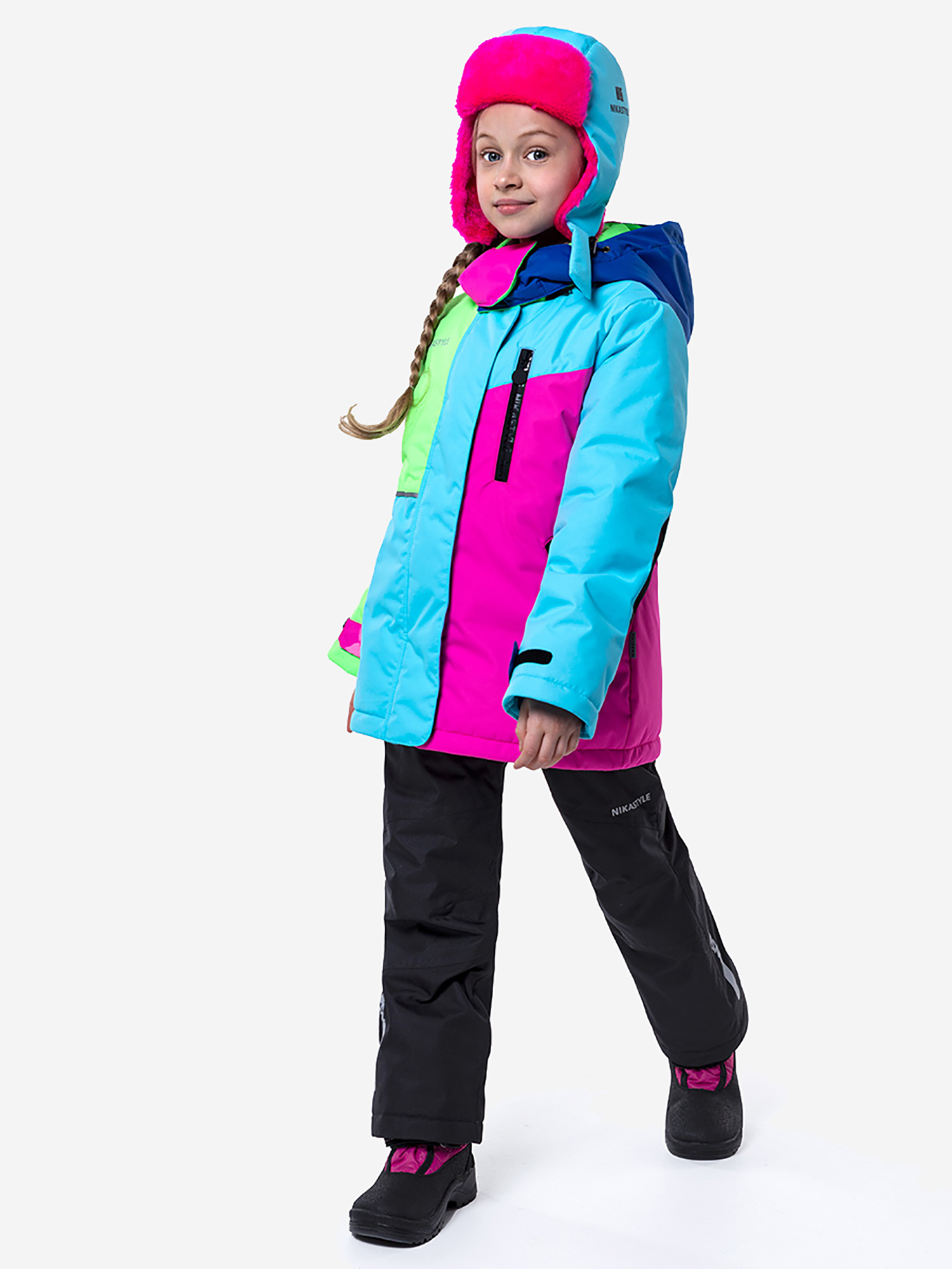 

Костюм зимний для девочки NIKASTYLE, Голубой