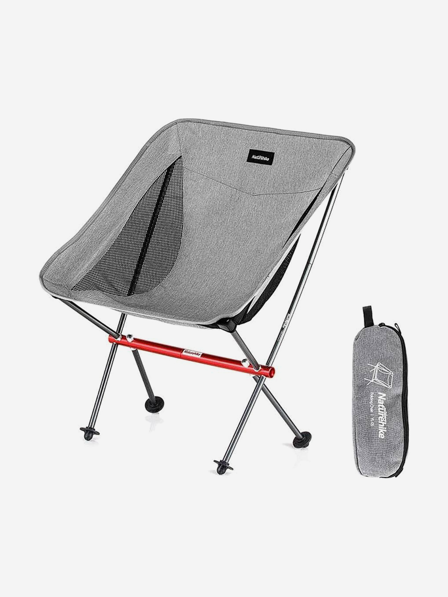 

Стул складной Naturehike NH18Y050-Z, светло-серый, Серый