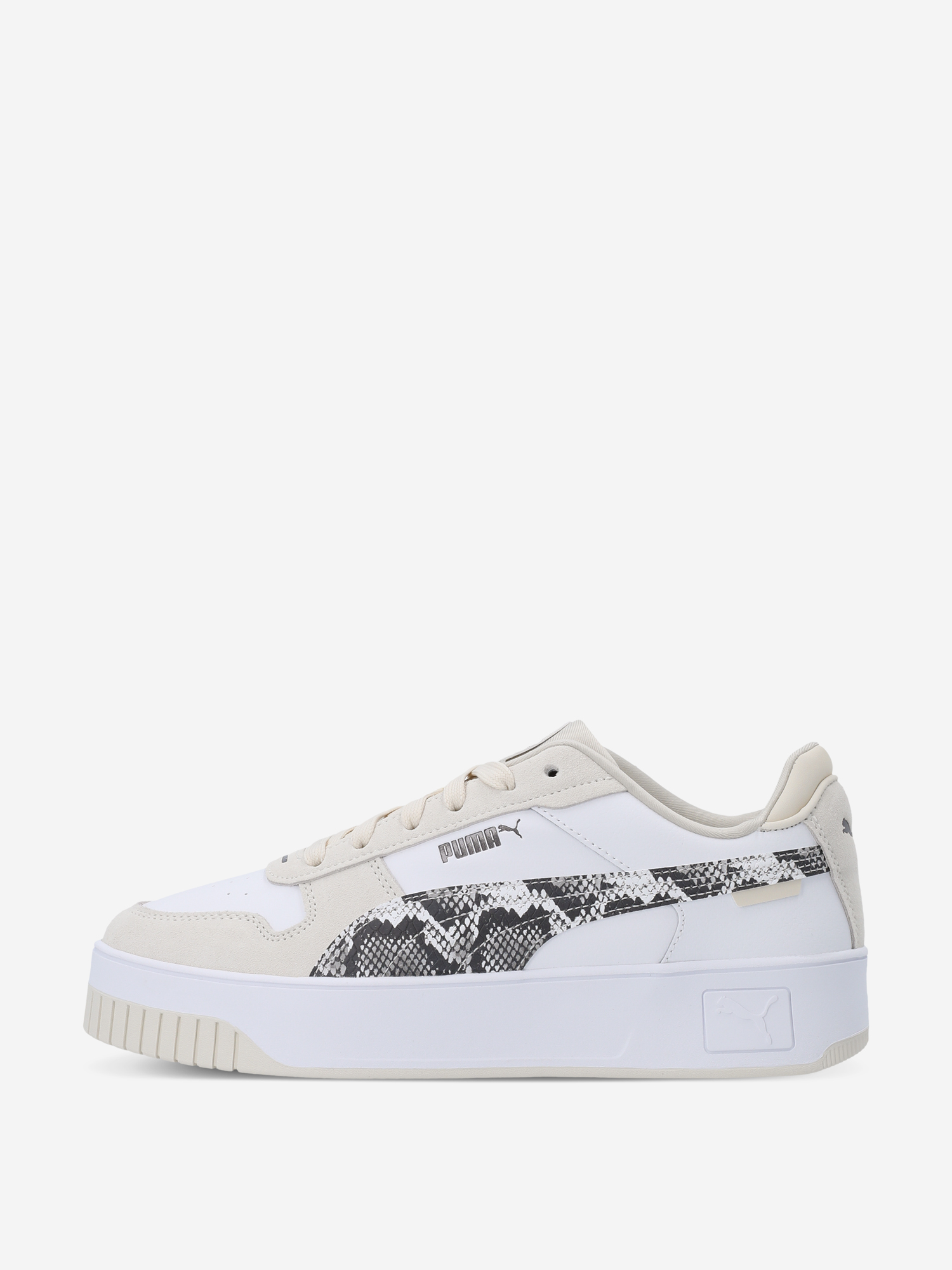 

Кеды женские PUMA Carina Street Snake Chic, Бежевый