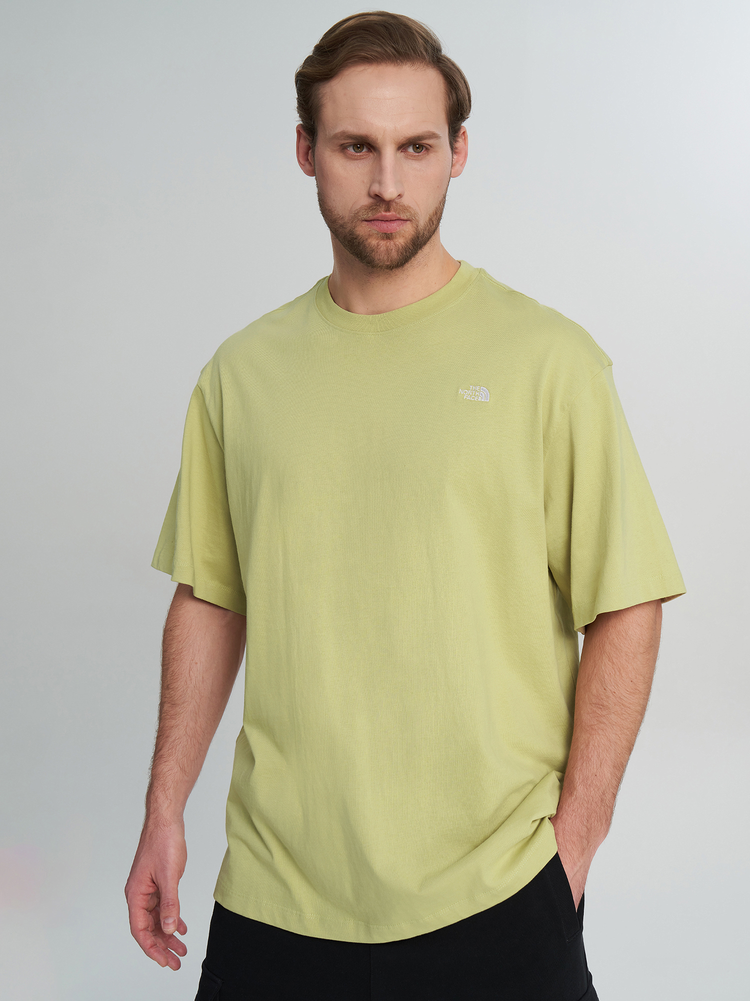 Футболка The North Face Essential оверсайз, зеленый, арт. NF0A8EVWG731T1K