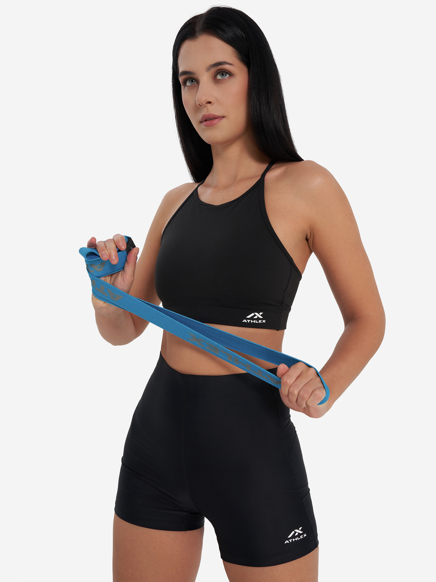 Топ бра спортивный Athlex, черный, арт. 33843