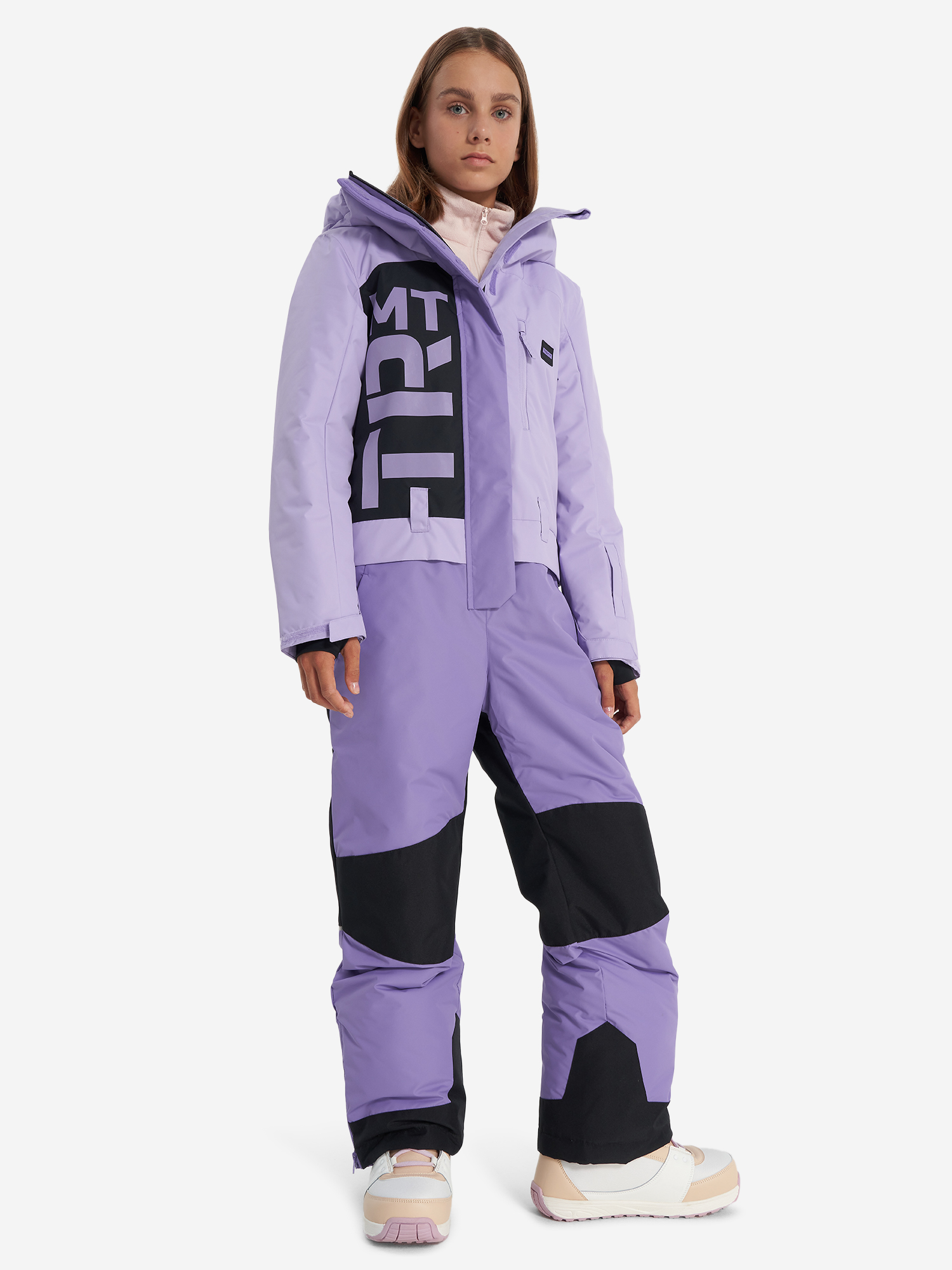 Комбинезон для девочек Termit, фиолетовый, арт. 138576trt-lb