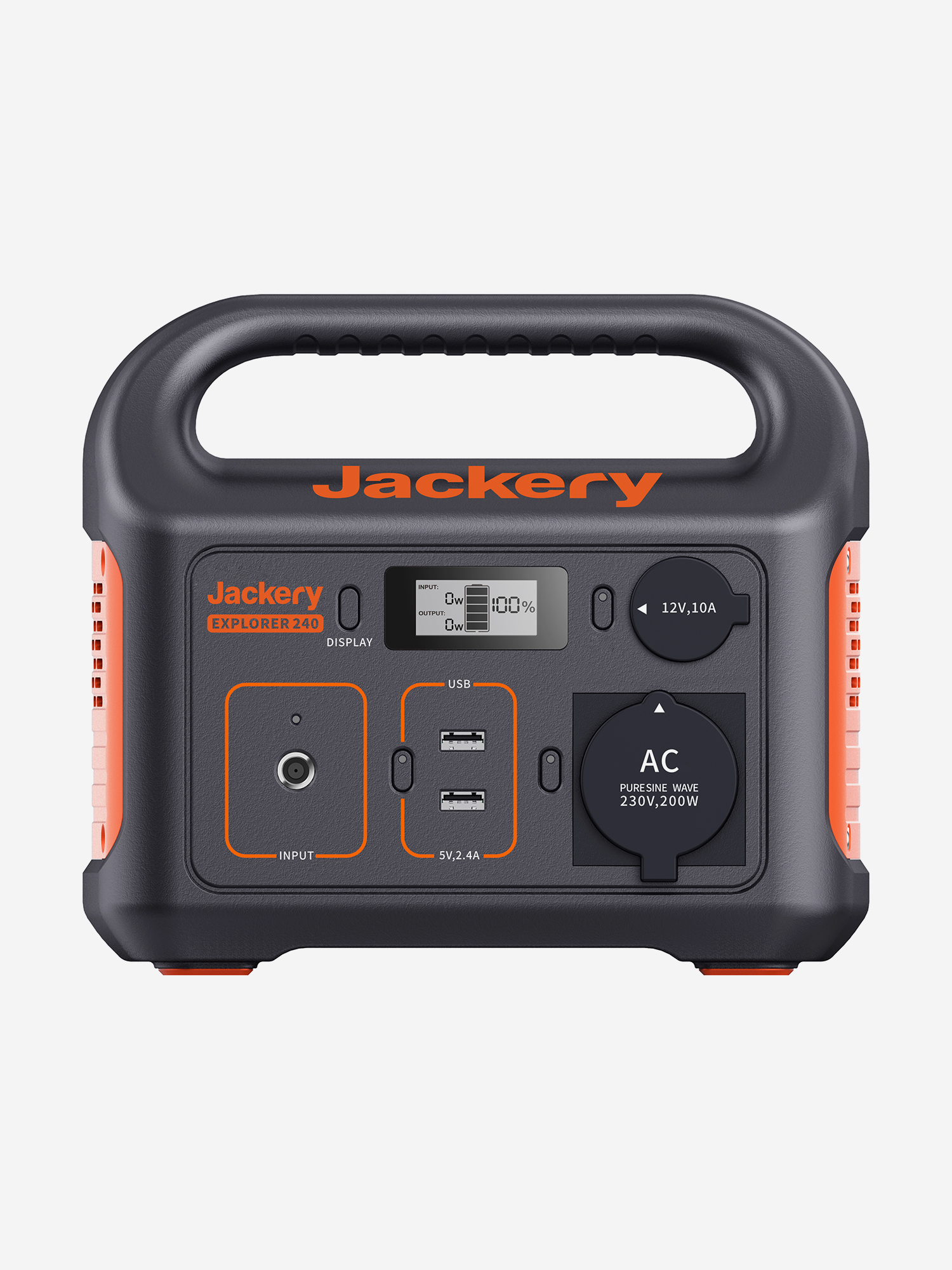 

Jackery Explorer 240 EU Портативный аккумулятор, Черный