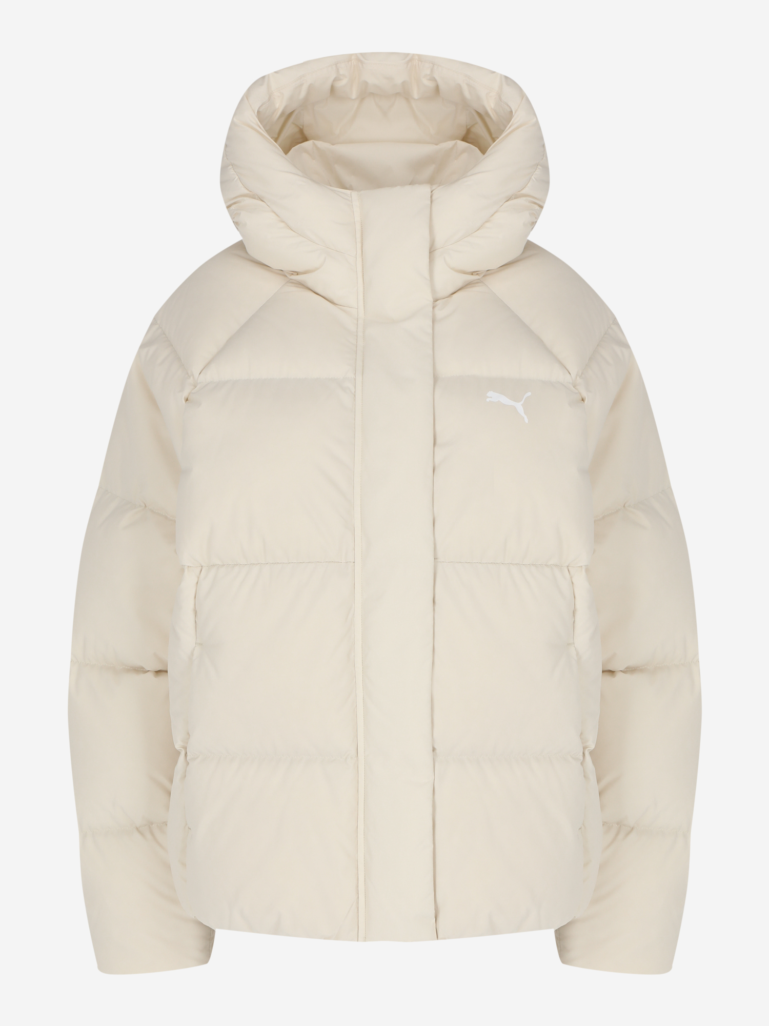 Пуховик женский оверсайз PUMA, Белый