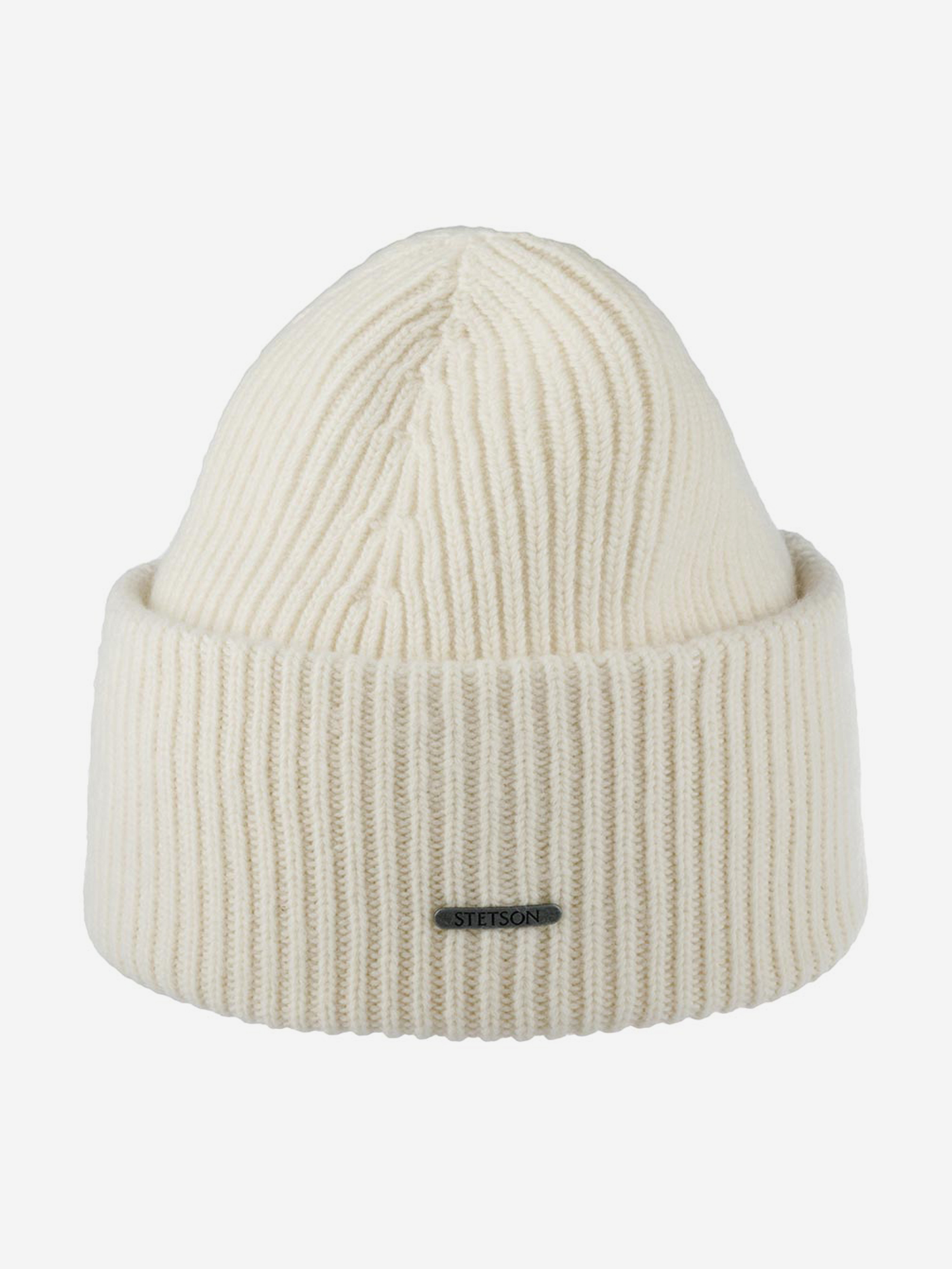 Шапка с отворотом STETSON 8599382 BEANIE WOOL (белый), Белый 02-750XDOXS9Z-17, размер Без размера - фото 3