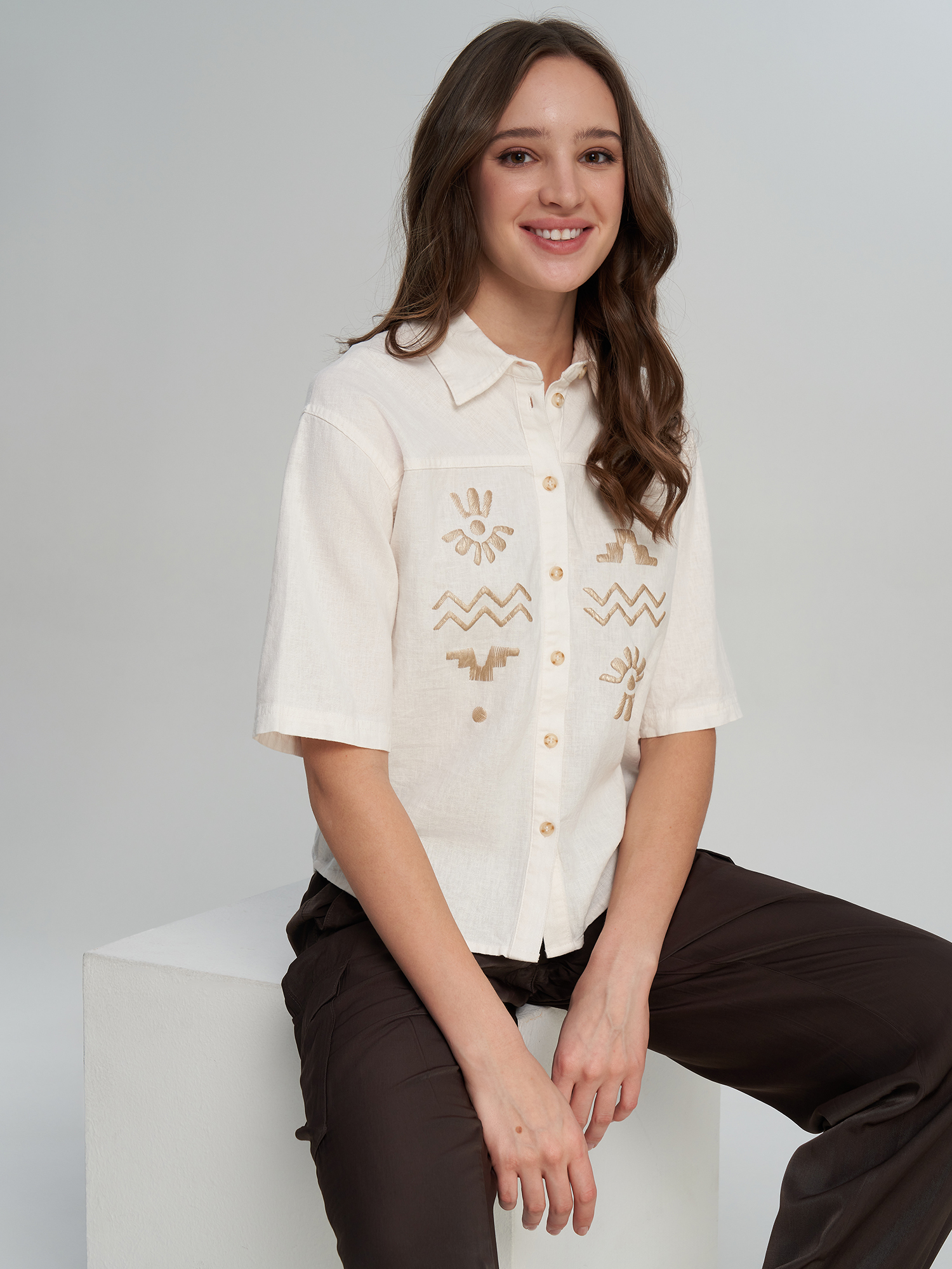 Изображение товара Рубашка с коротким рукавом женская Cordillero