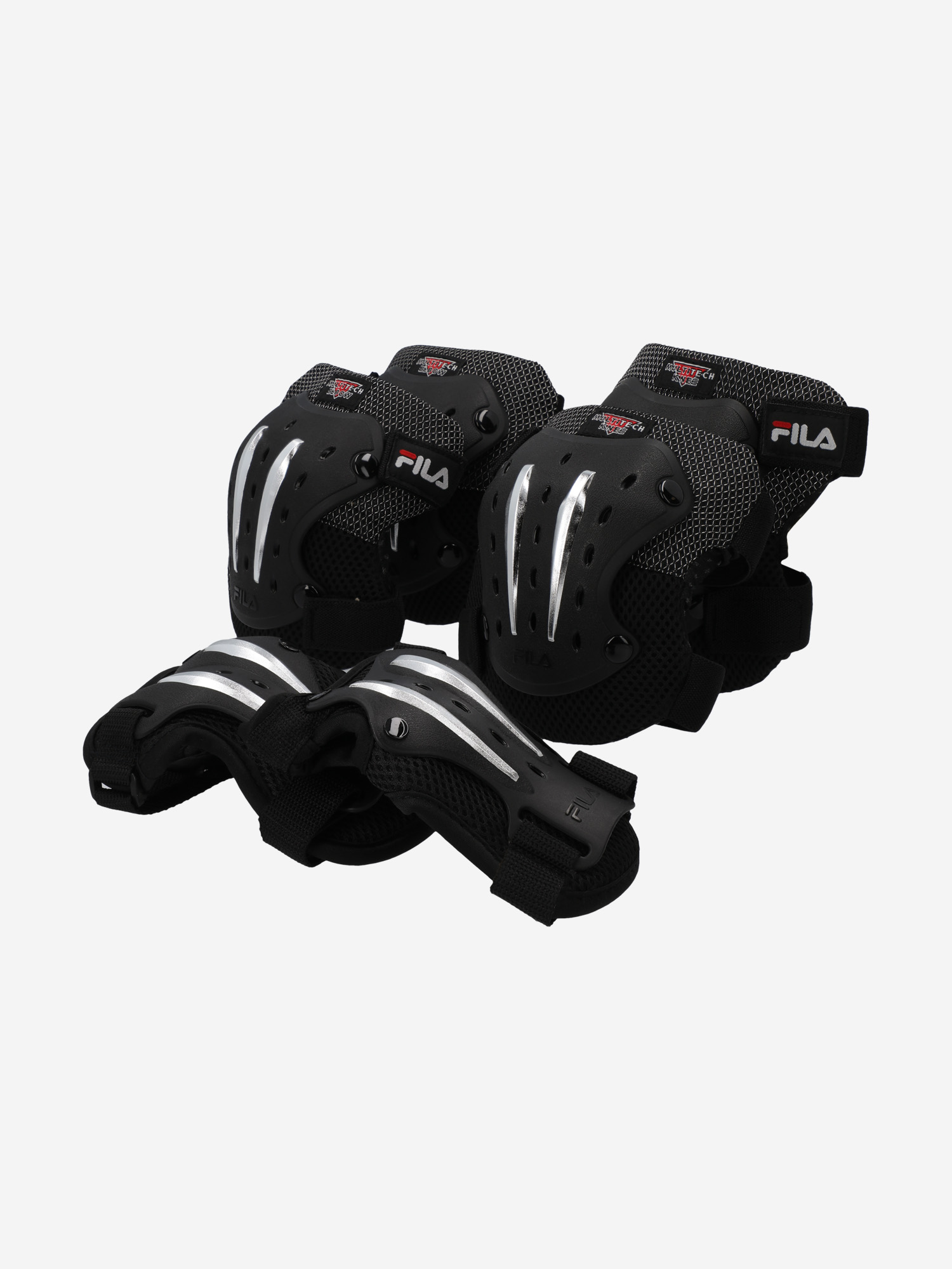 

Набор защиты из 3-х предметов FILA Multitech Gears, Черный