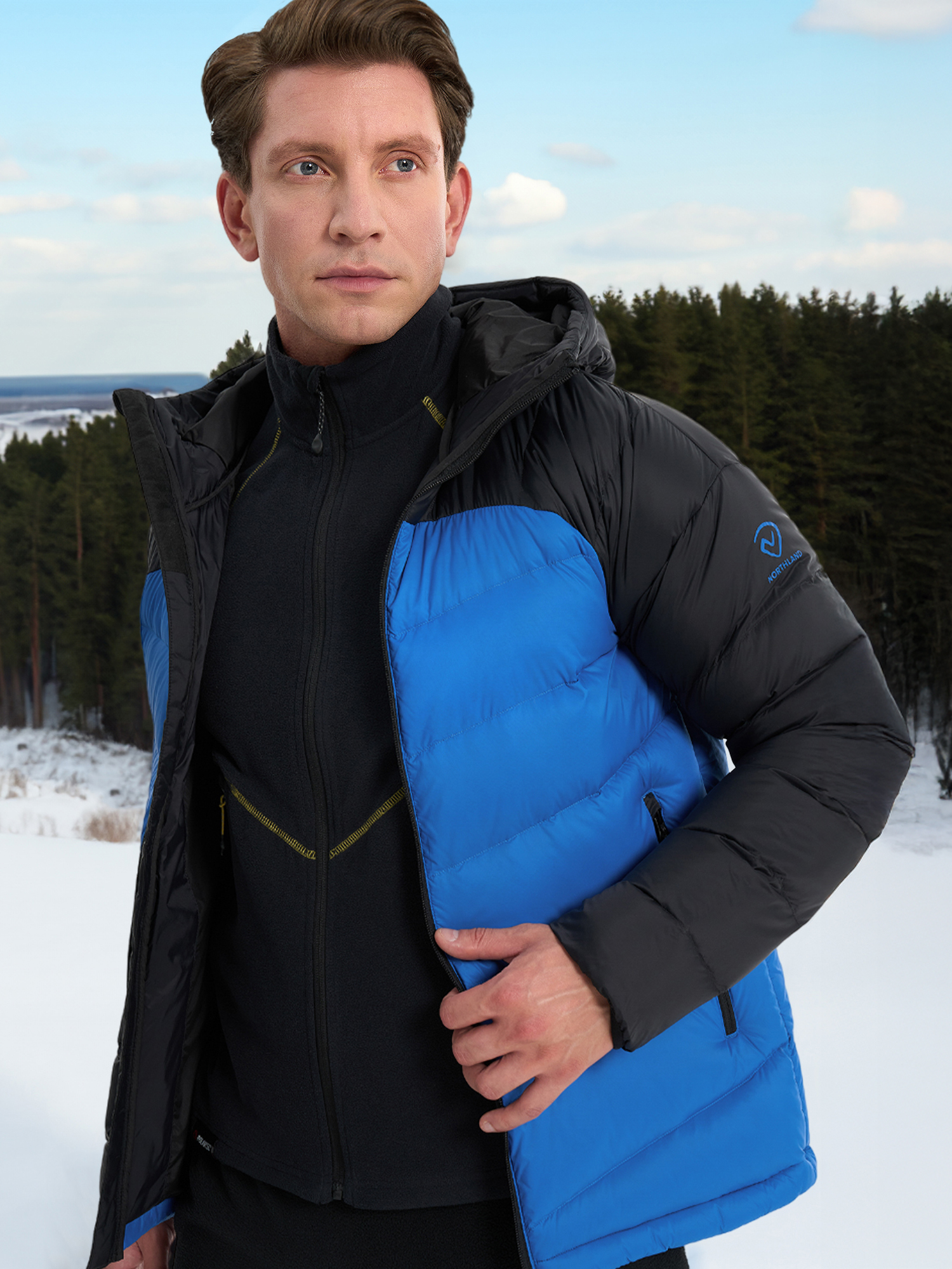 

Пуховик мужской Northland Hagler, Синий