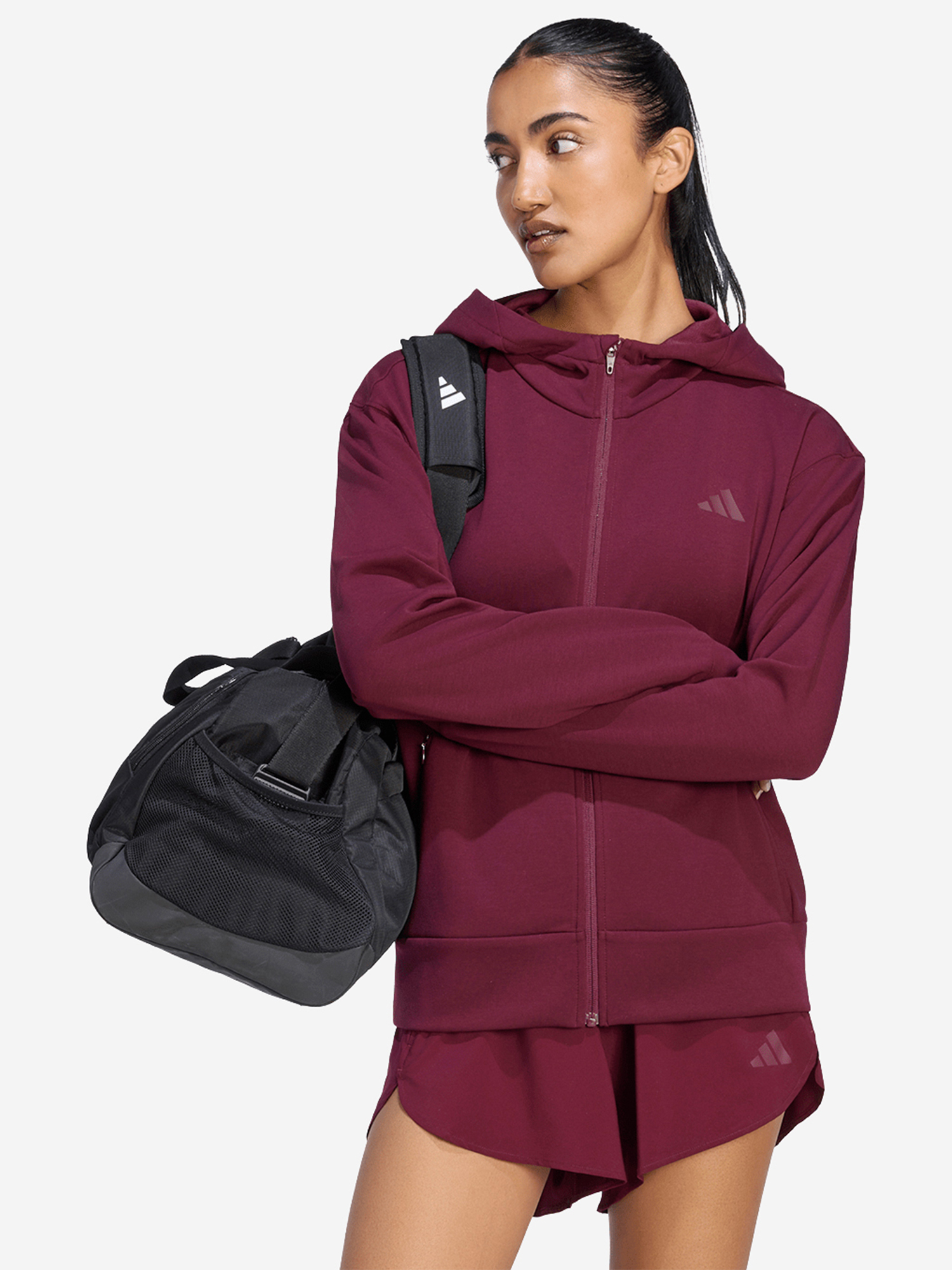 Толстовка женская adidas, Красный