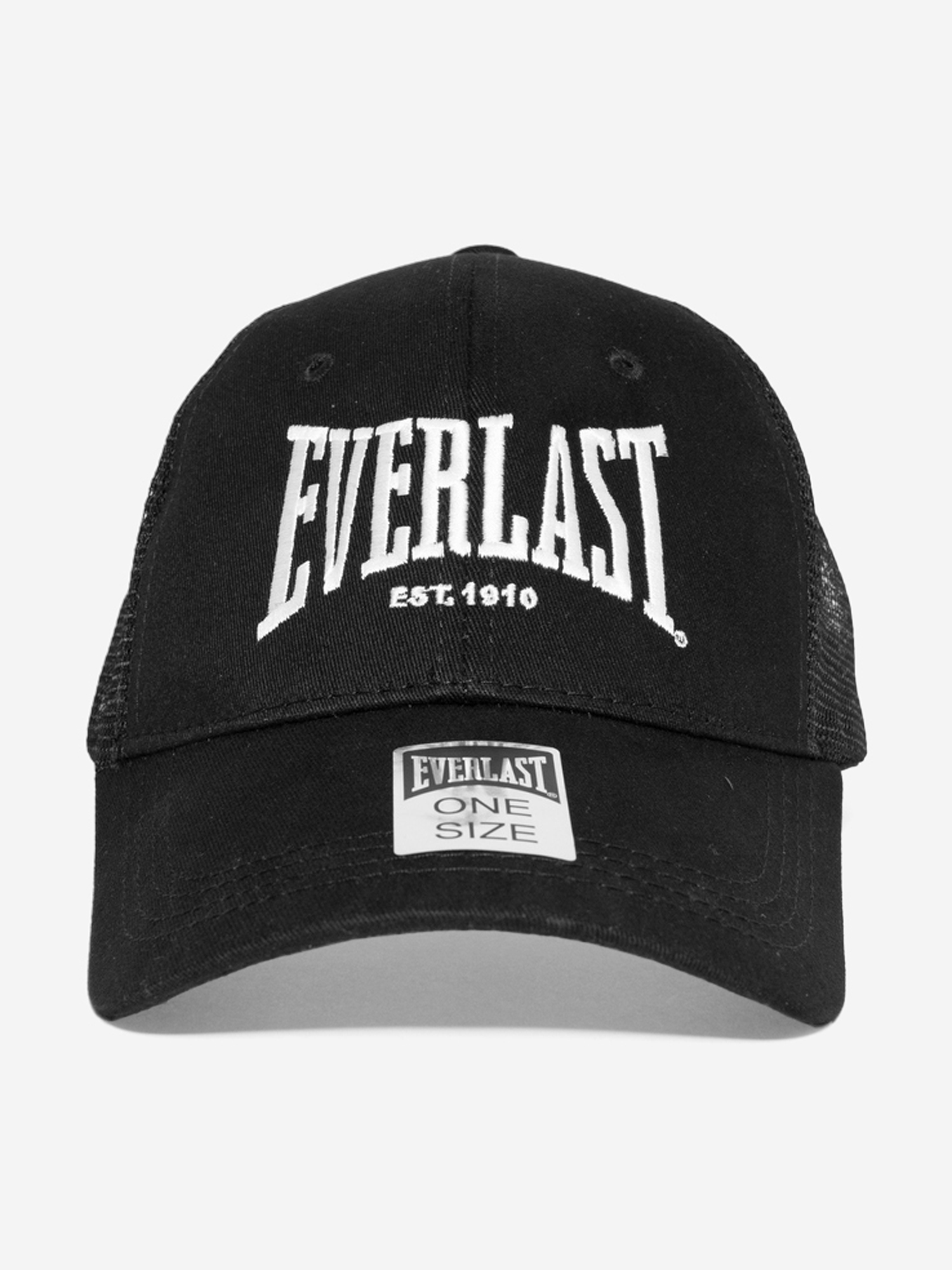 фото Бейсболка everlast classic 1910 mesh, черный